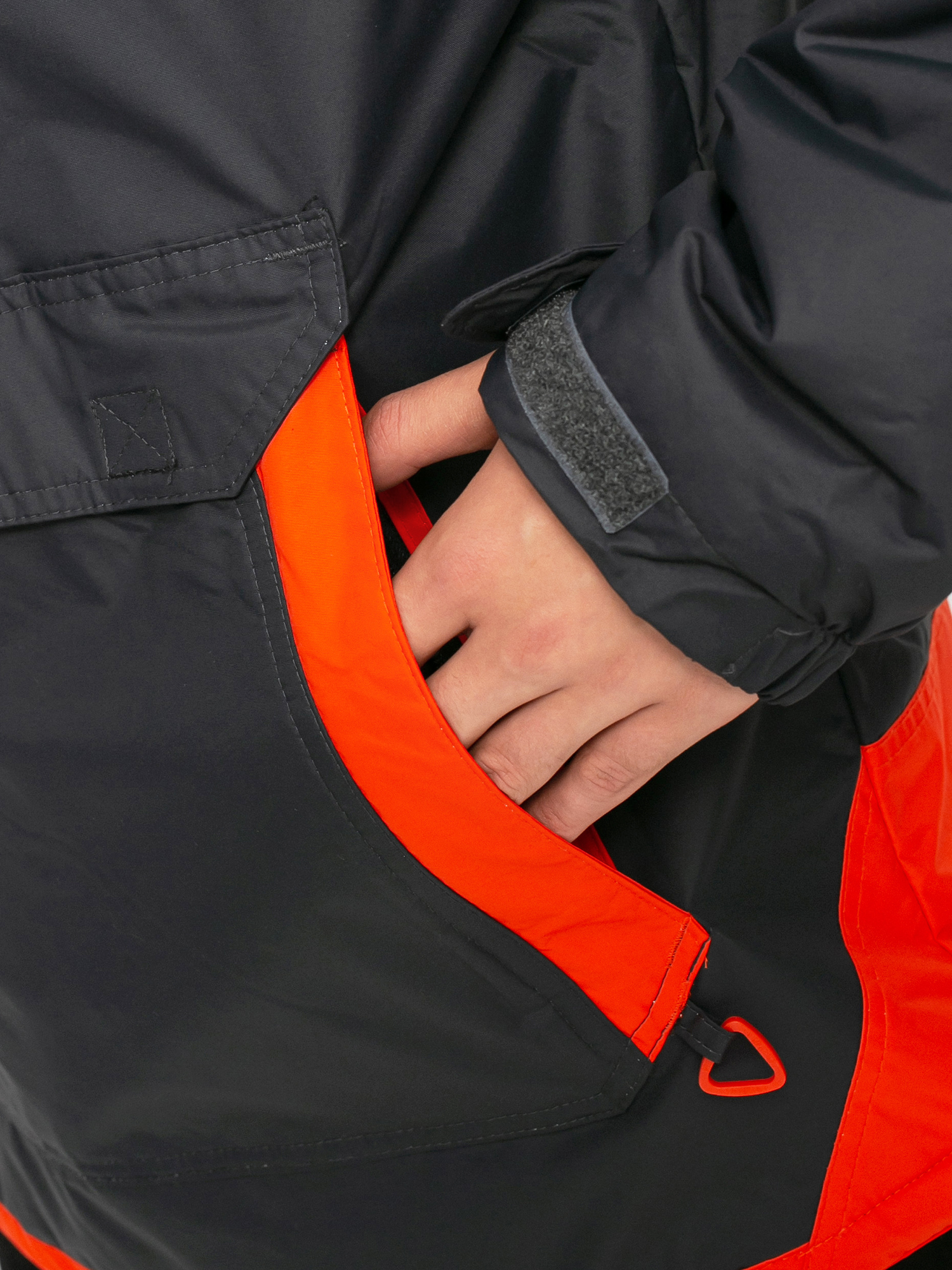 Columbia Challenger Pullover Jacket (shark/red quartz)