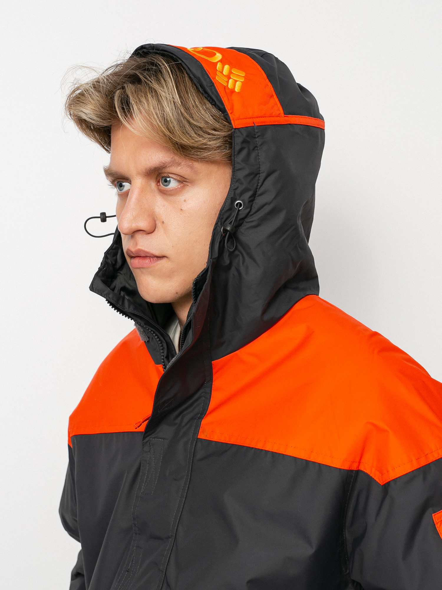 Columbia Challenger Pullover Jacket (shark/red quartz)