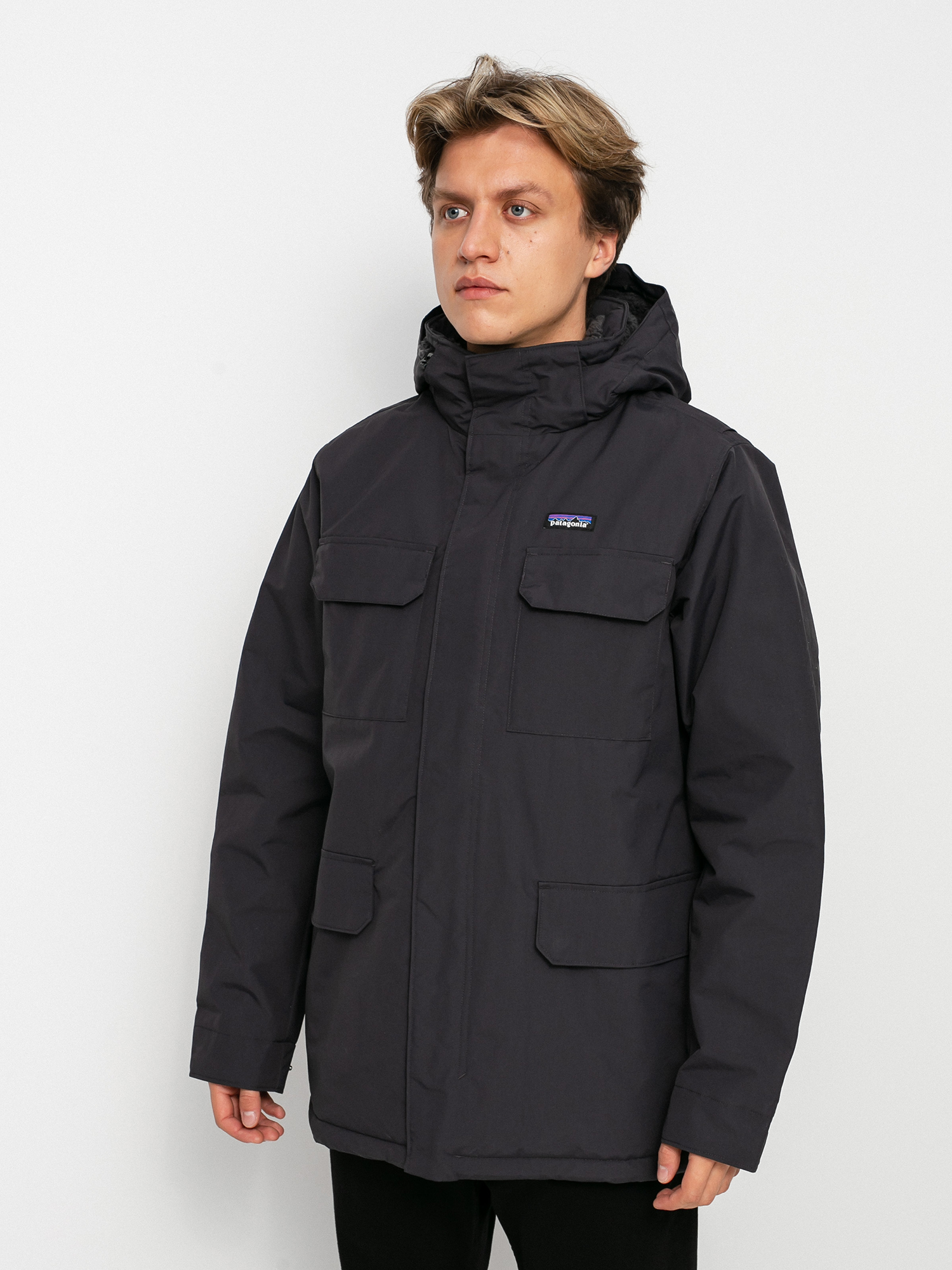 Patagonia Isthmus Parka Jacket (ink black)