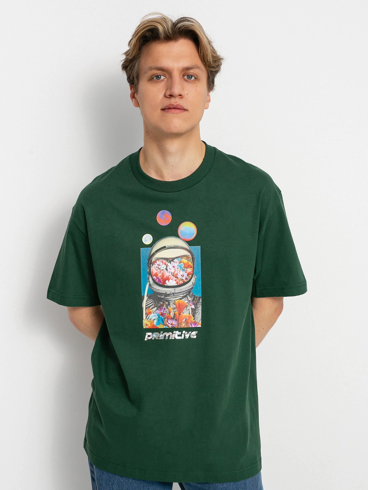 Primitive Contact T-shirt (forest green)
