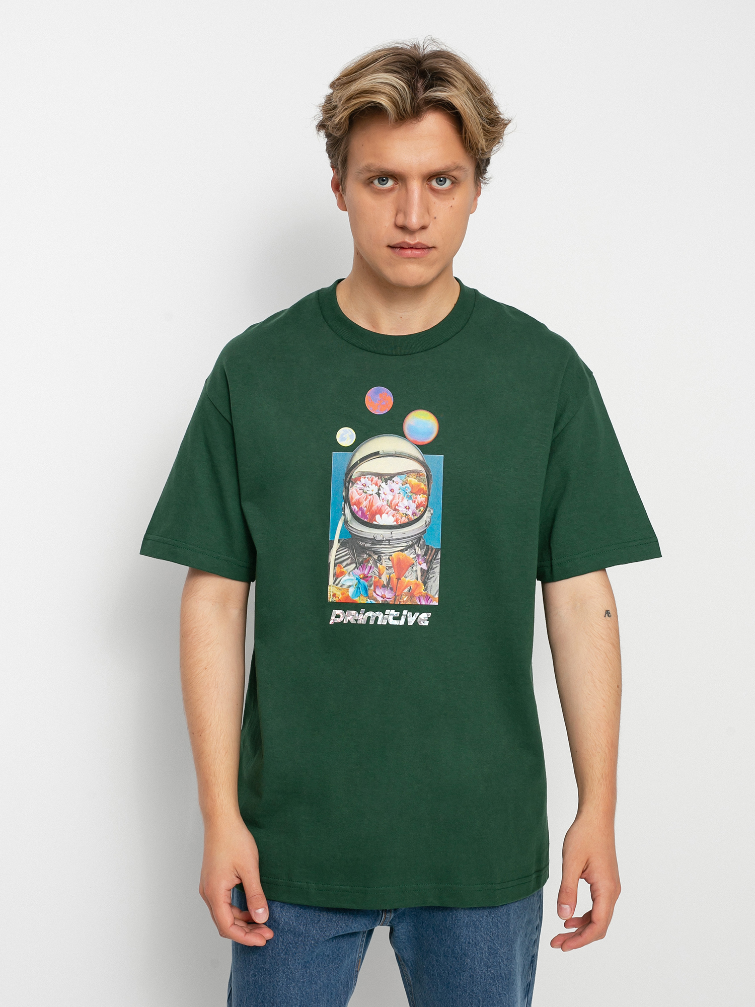 Primitive Contact T-shirt (forest green)