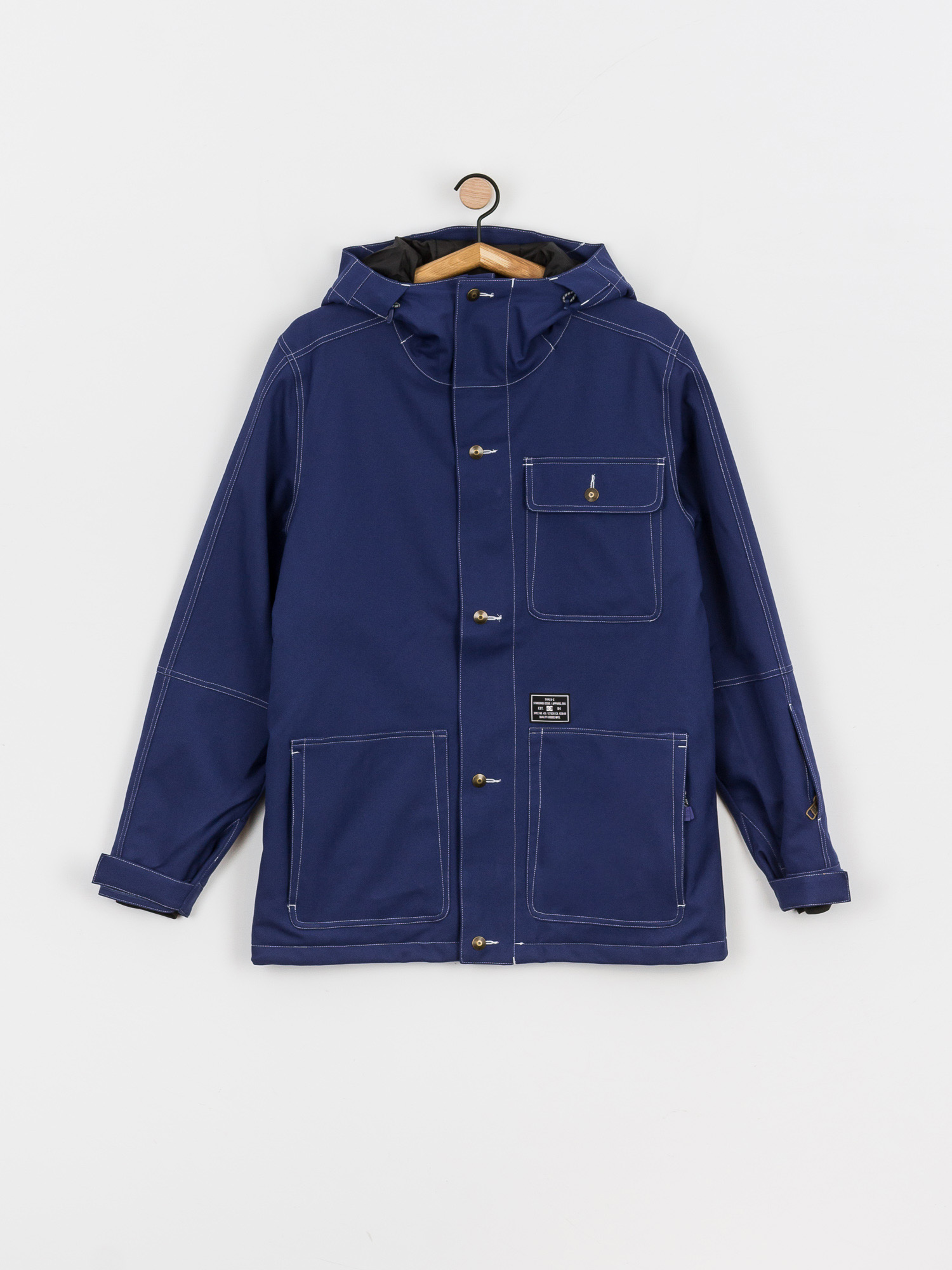 Mens DC Servo Snowboard jacket (blue print)