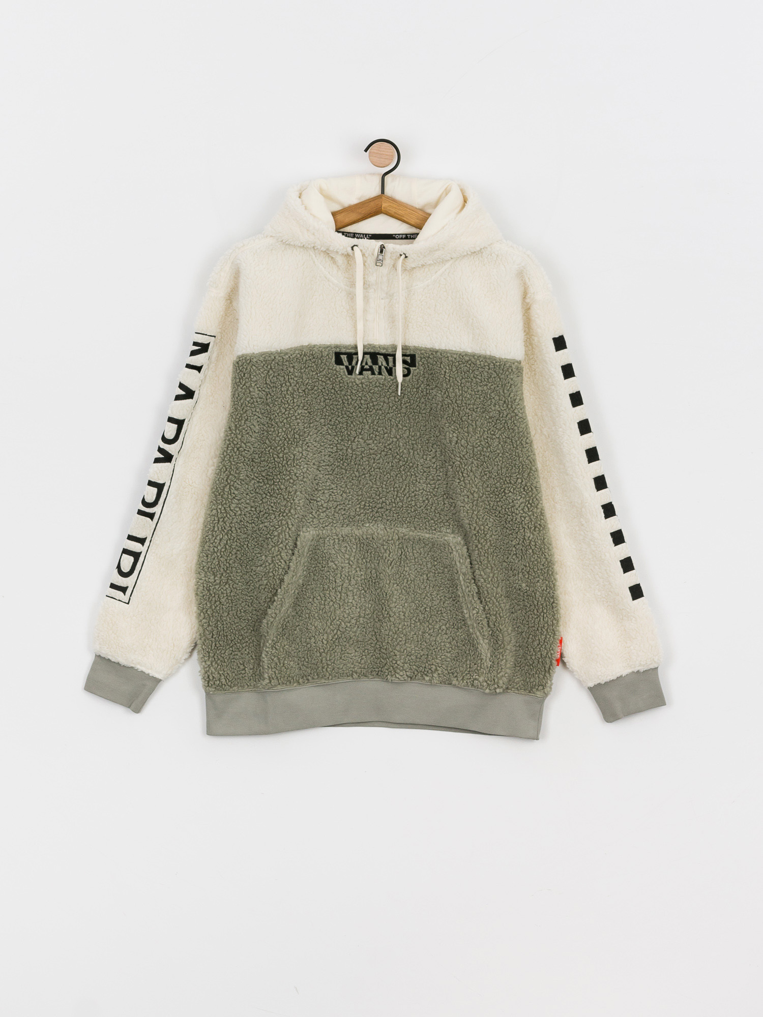 Vans X Napapijri HD Hoodie (antique white sherpa)