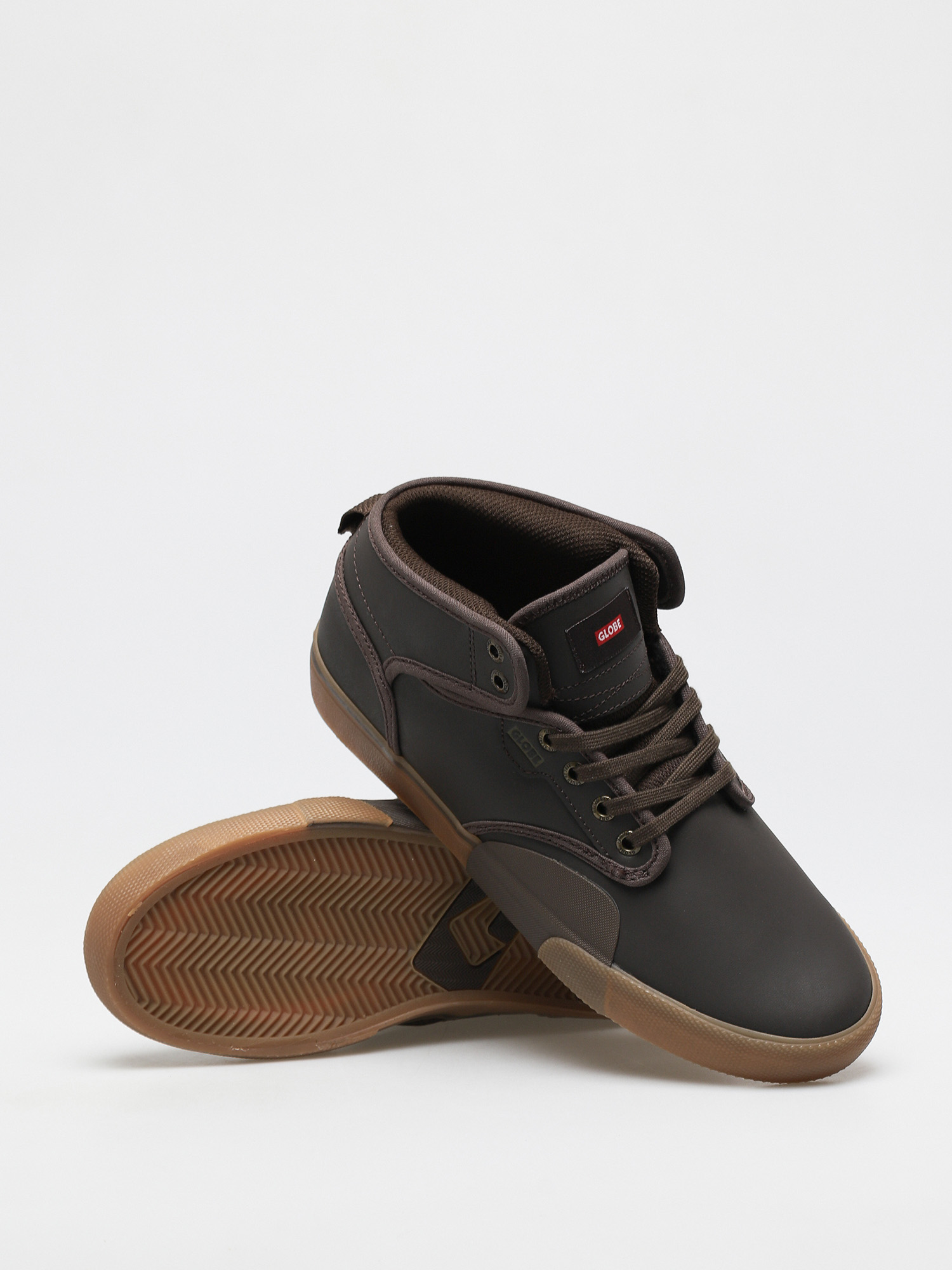 Globe Motley Mid Shoes (coffee/gum/plus)