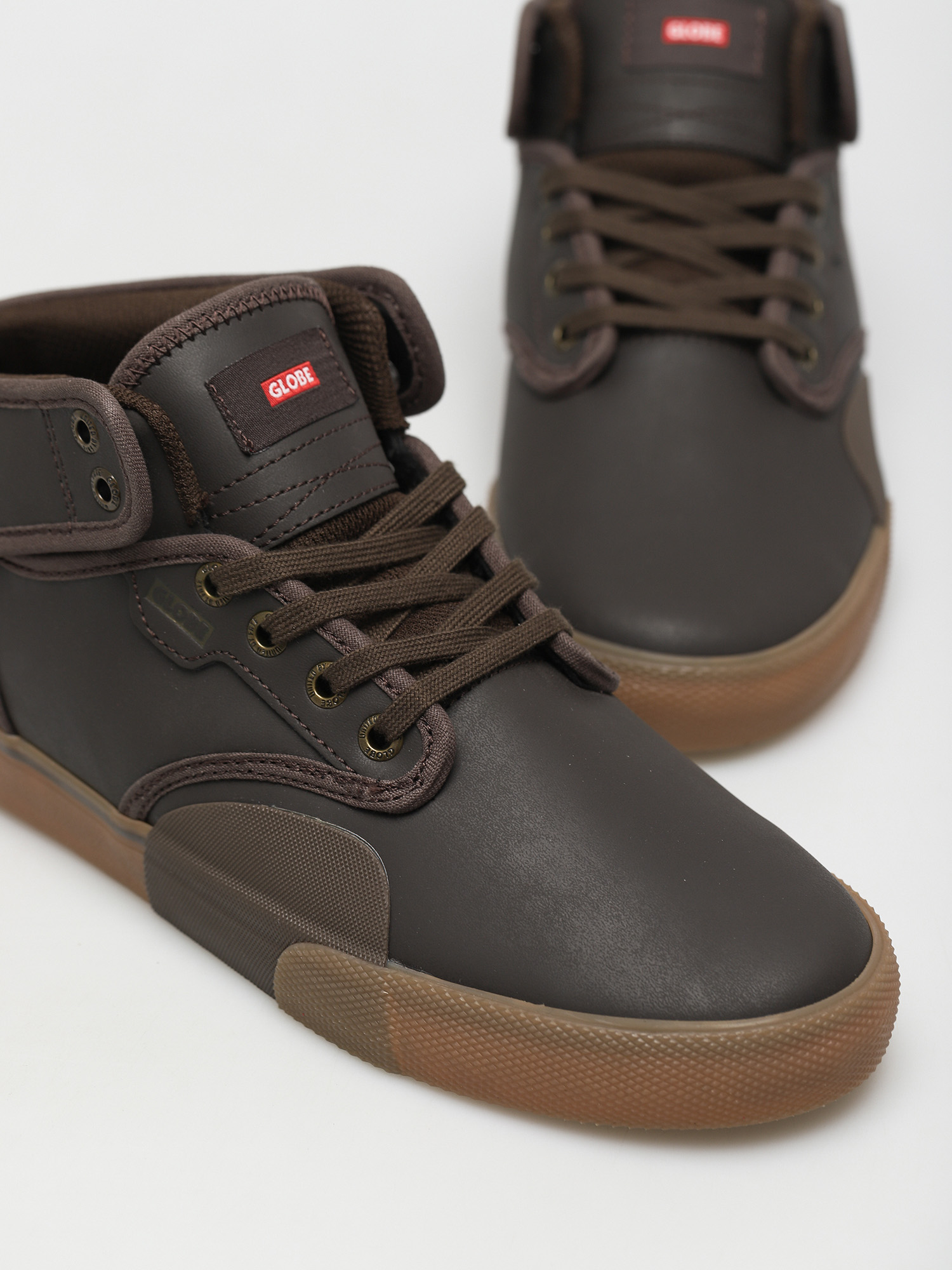 Globe Motley Mid Shoes (coffee/gum/plus)