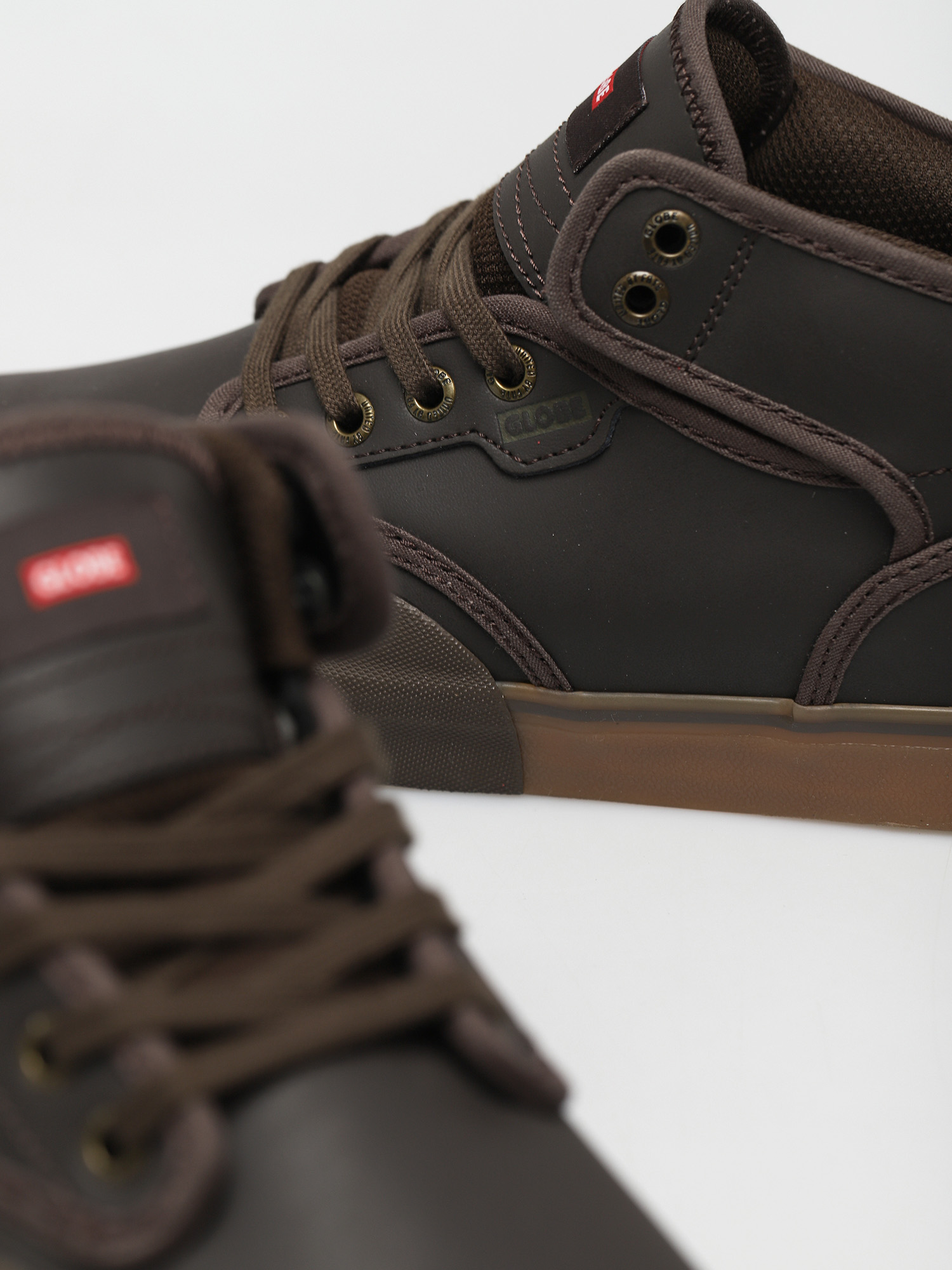 Globe Motley Mid Shoes (coffee/gum/plus)