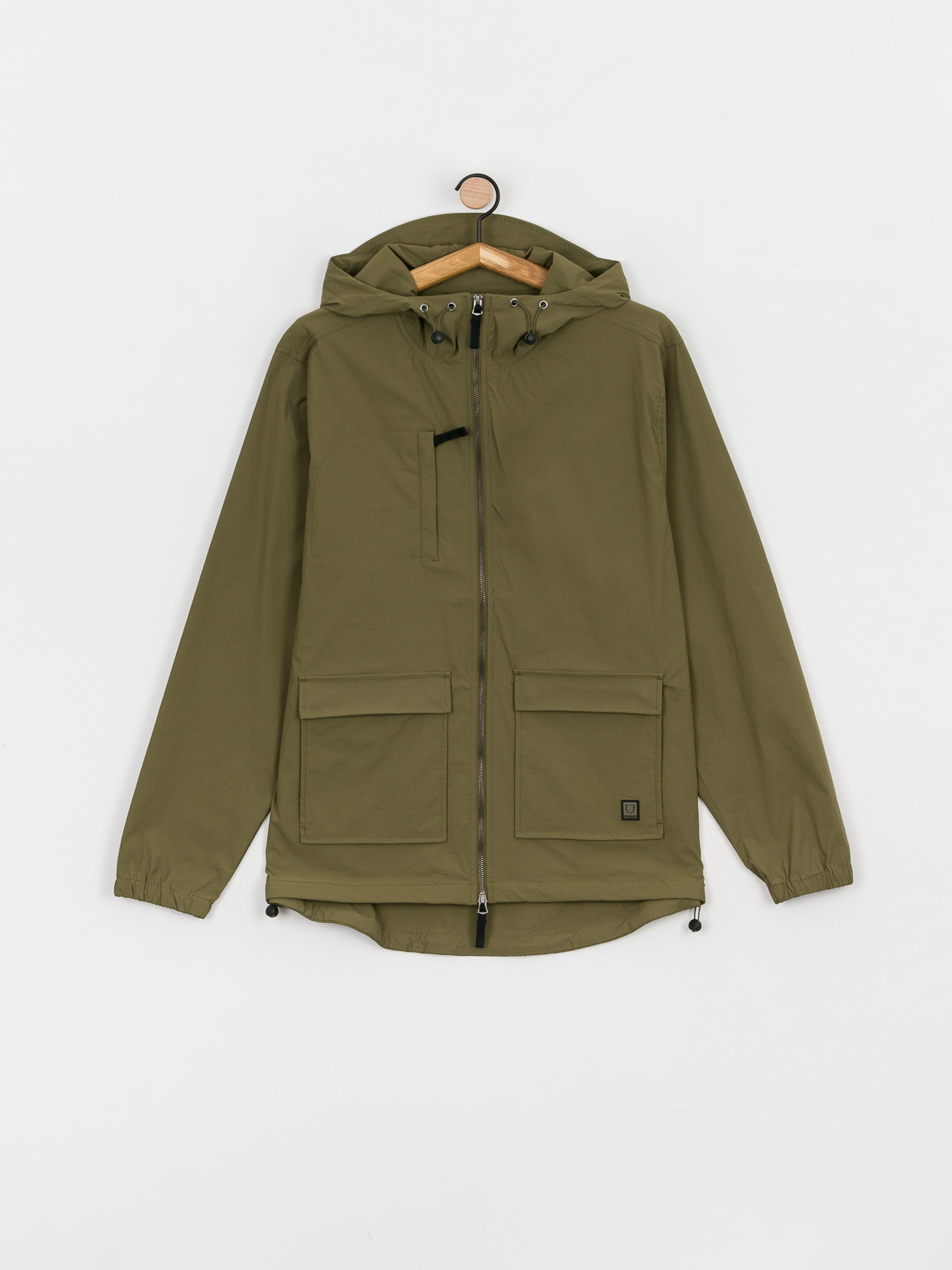 Brixton Utility X Parka Jacket green military olive