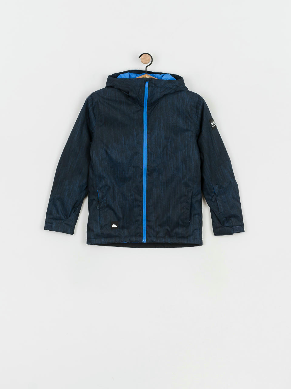 Quiksilver Msn Printed JR Snowboard jacket (insignia blue treebeard youth)