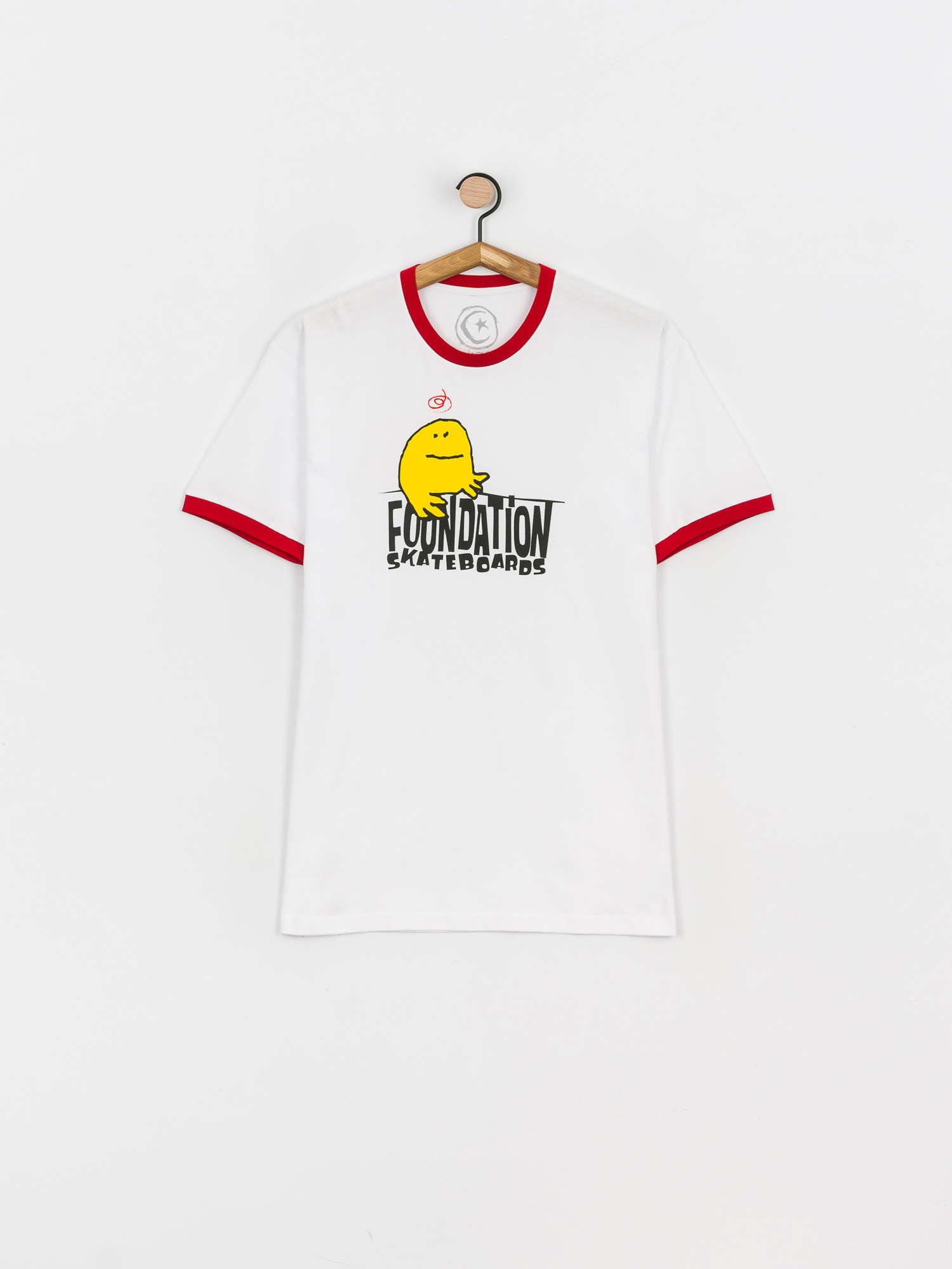 Foundation Ringer T-shirt (red/white)