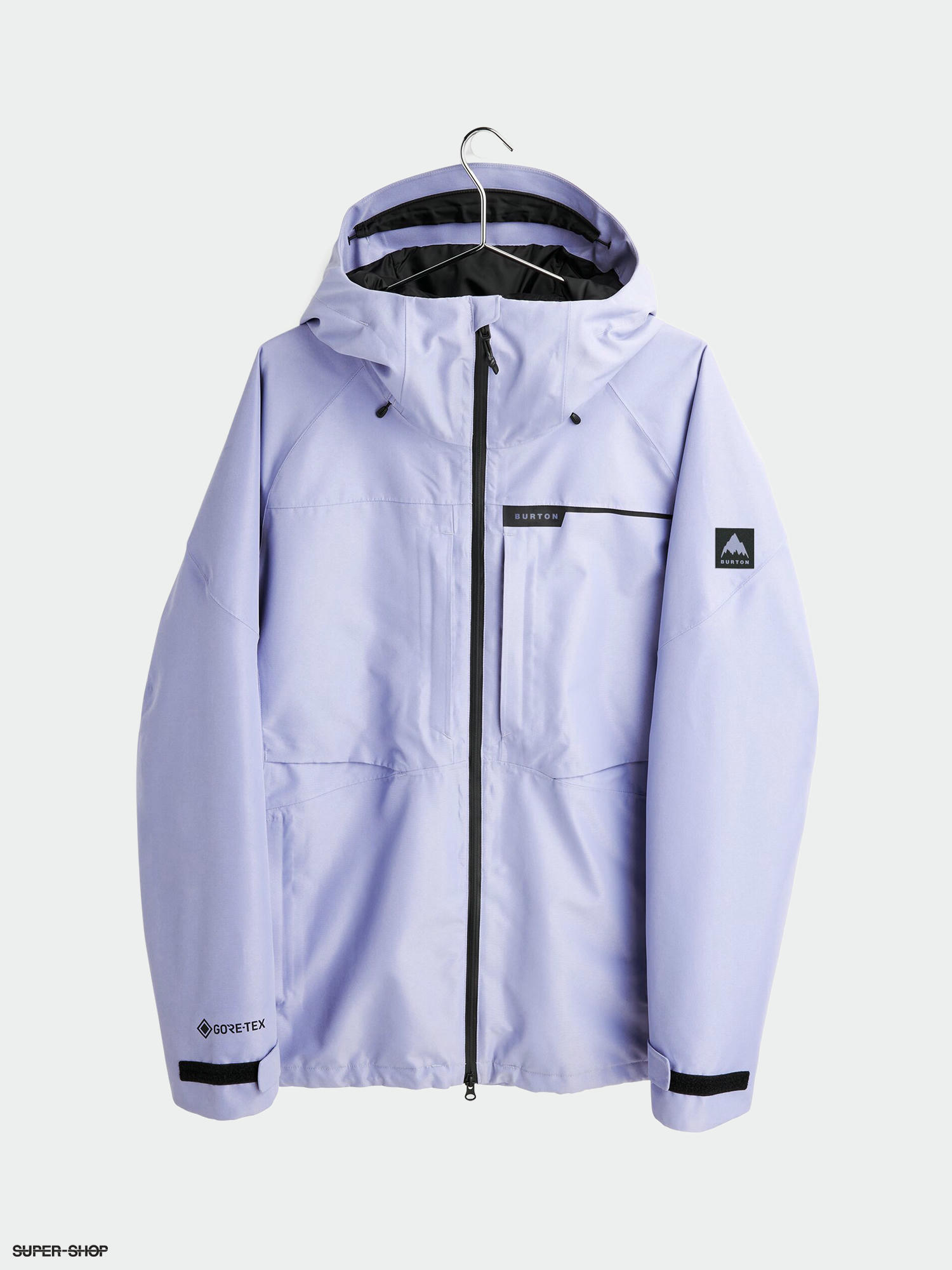 purple burton jacket