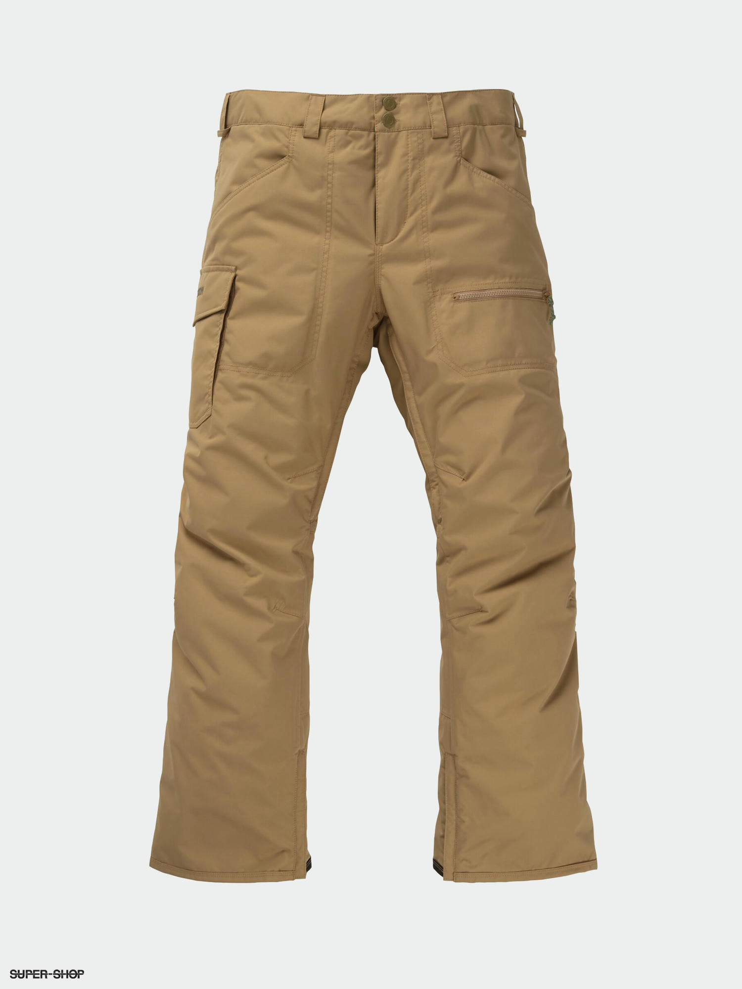 burton tan snowboard pants