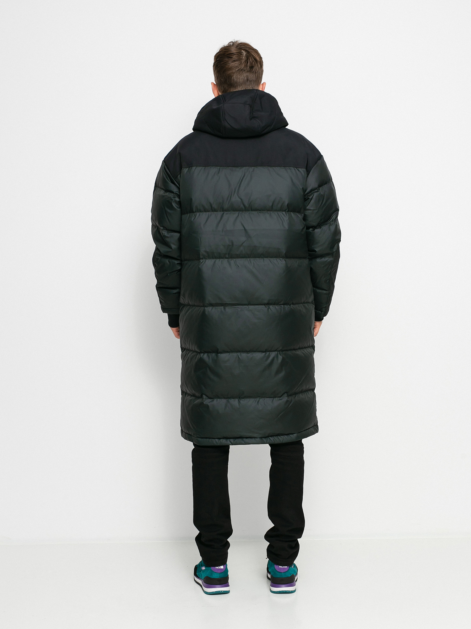 Converse Premium Long Down Jacket (black)