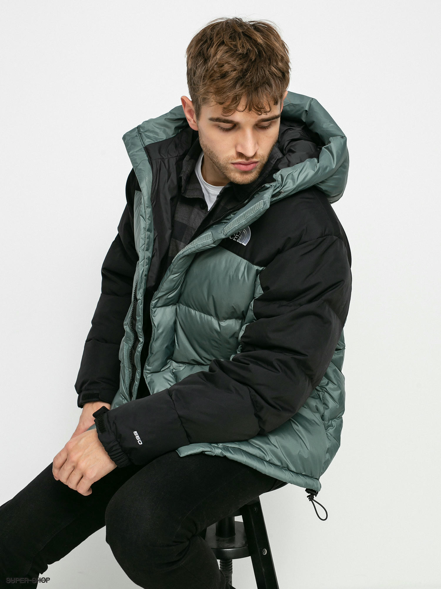 The north face sales parka green