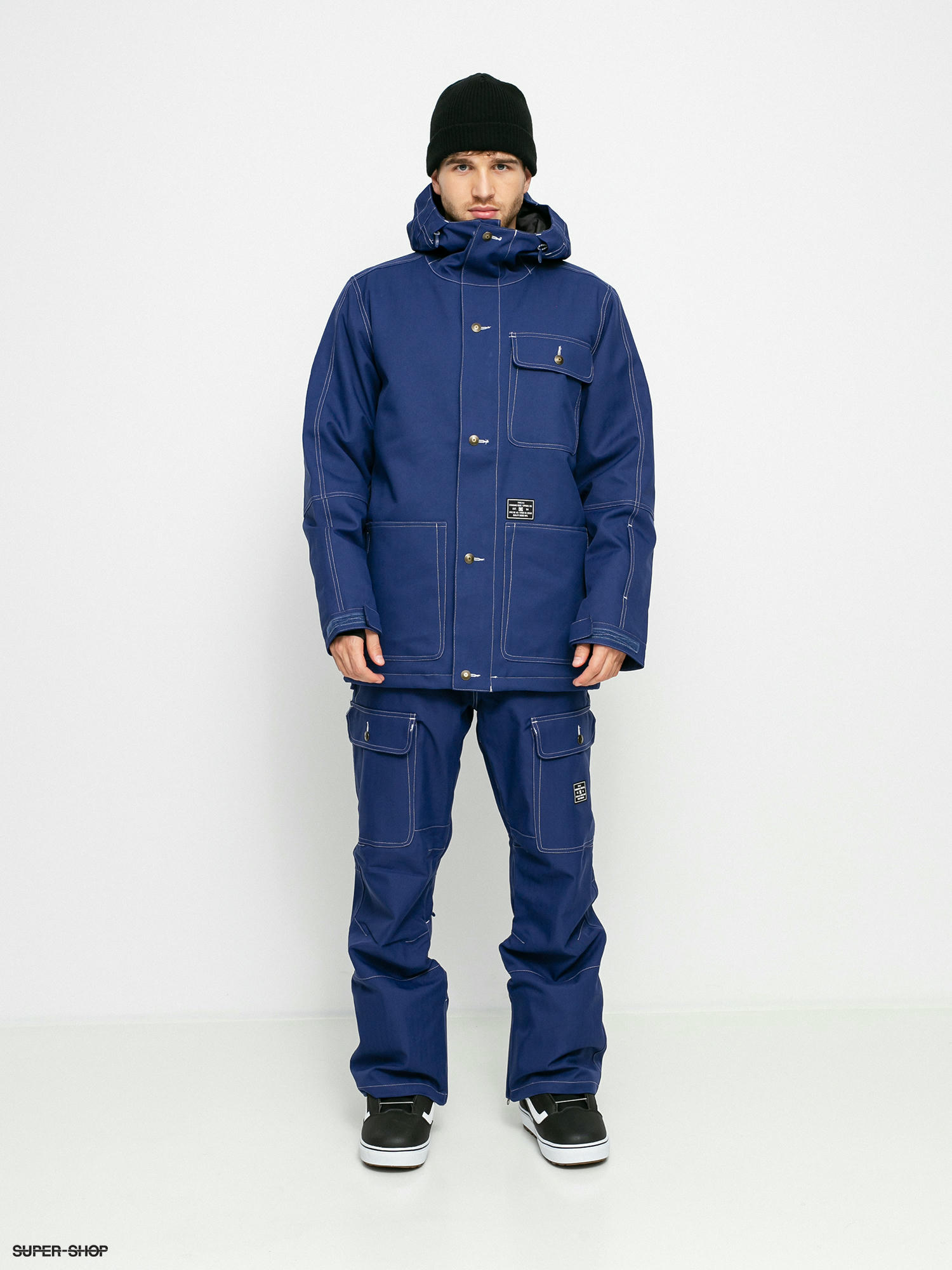 Mince wooden suffering DC Servo Snowboard jacket (blue print)