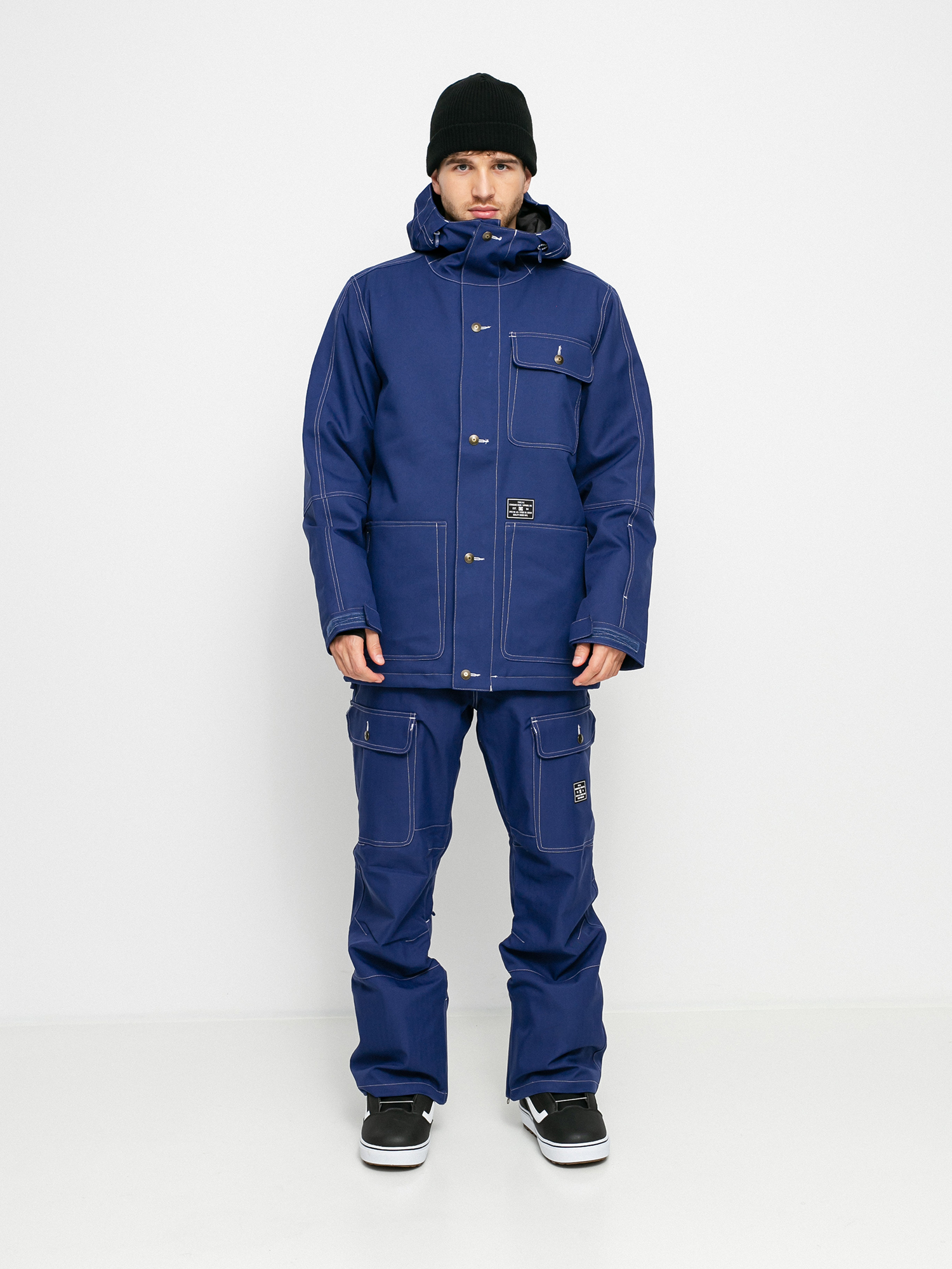 Mens DC Servo Snowboard jacket (blue print)