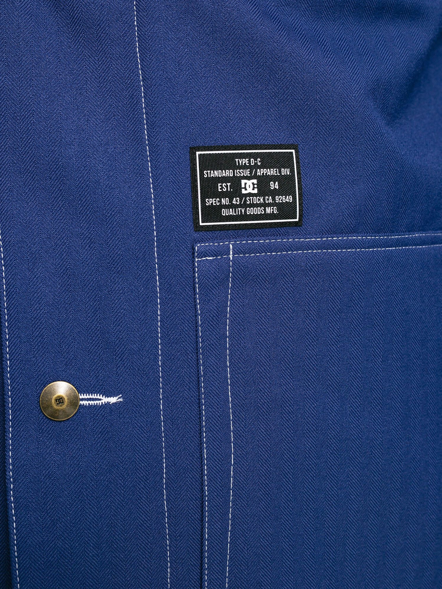 Mens DC Servo Snowboard jacket (blue print)