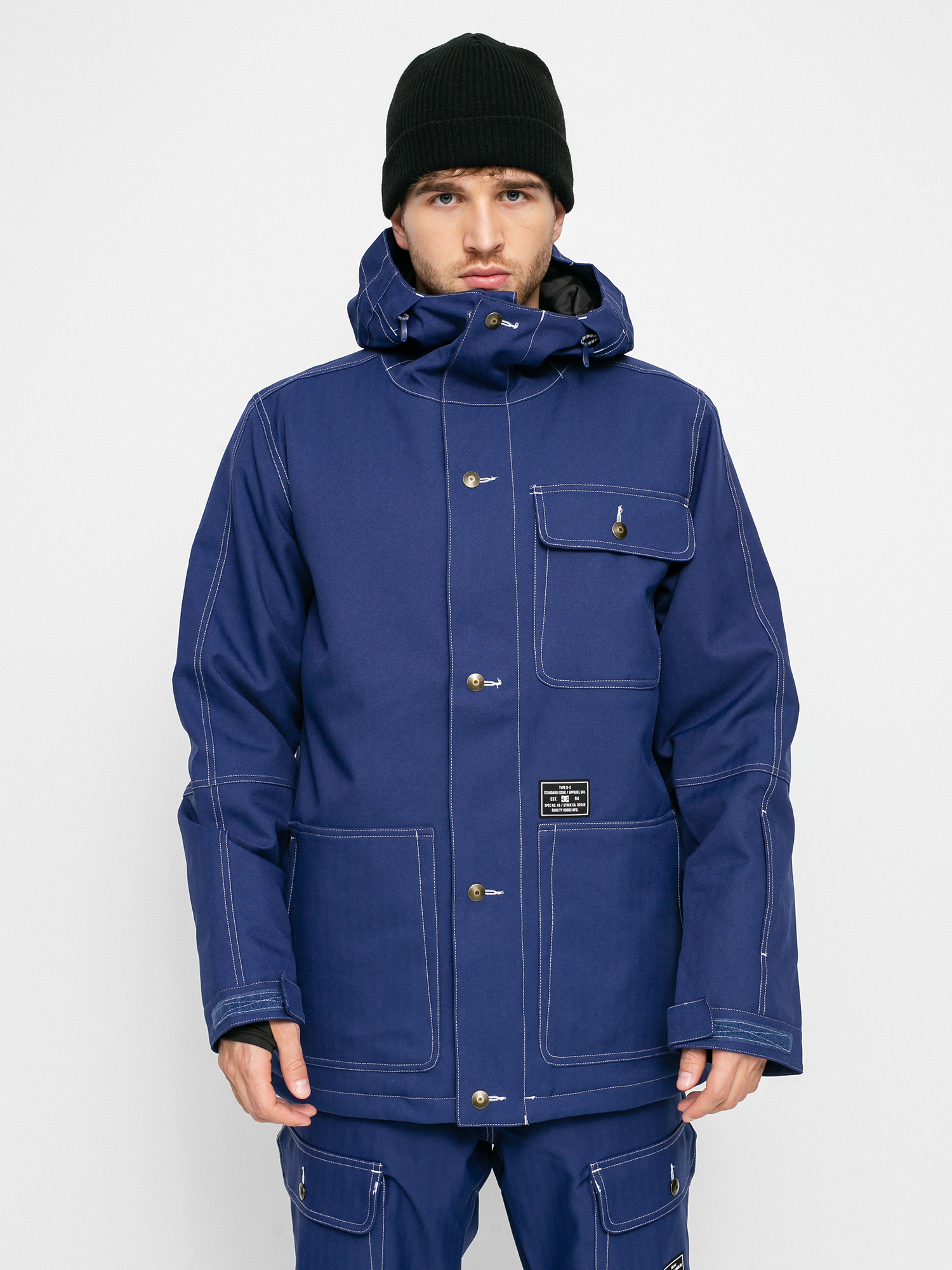 Mens DC Servo Snowboard jacket (blue print)