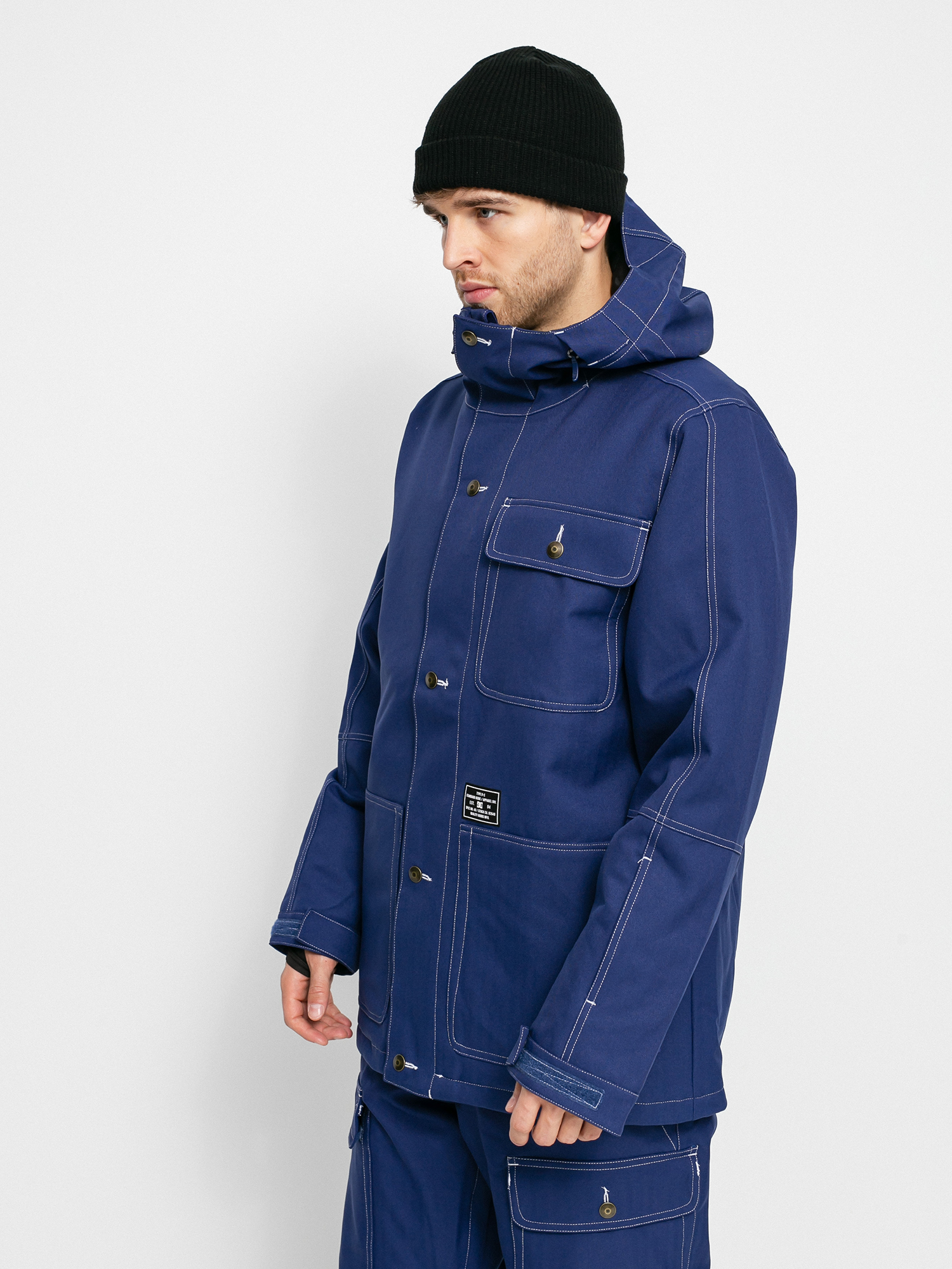 Mens DC Servo Snowboard jacket (blue print)