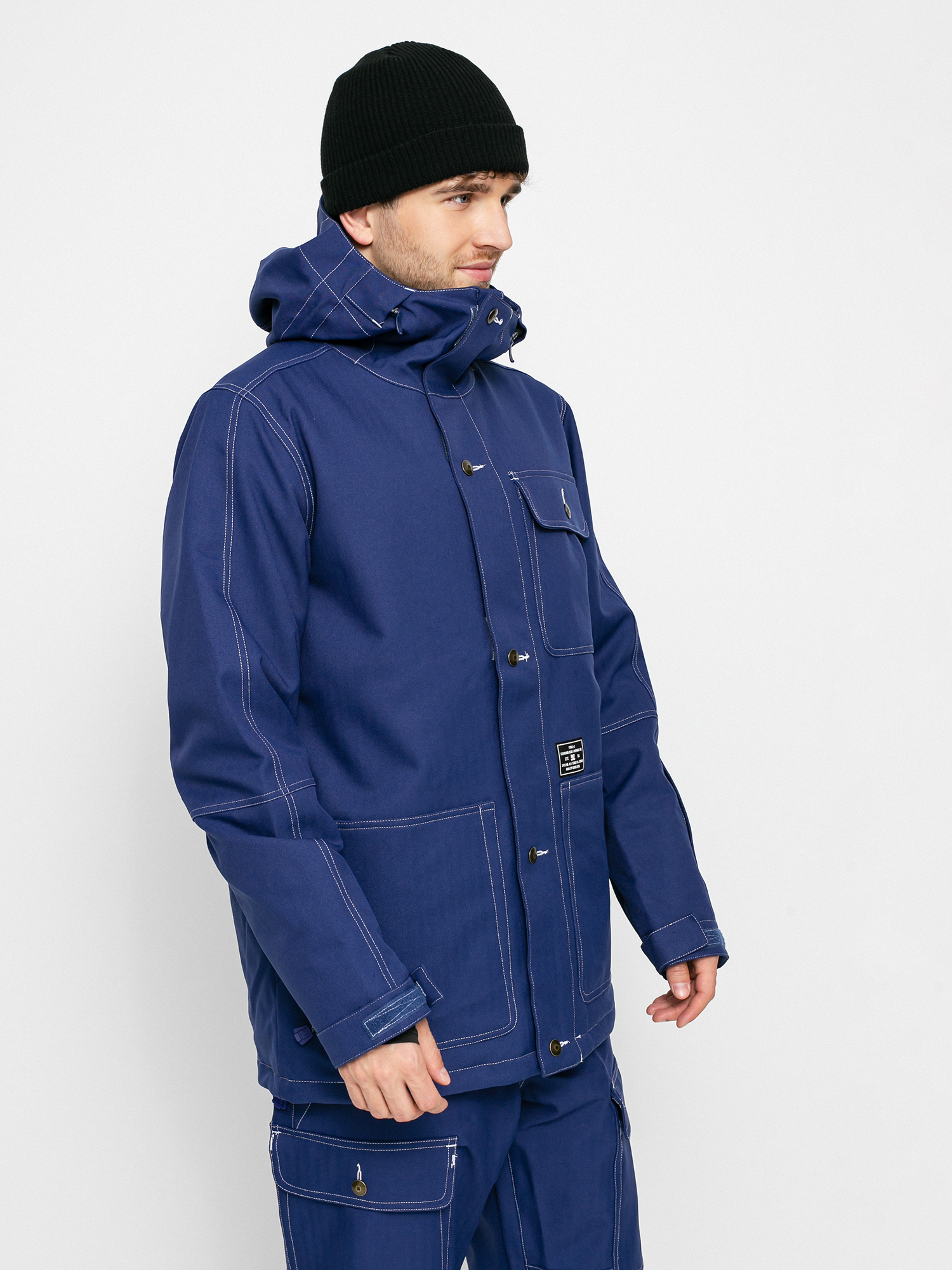 Mens DC Servo Snowboard jacket (blue print)