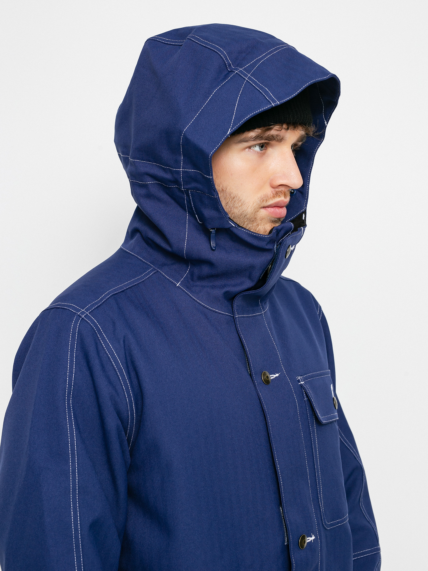 Mens DC Servo Snowboard jacket (blue print)