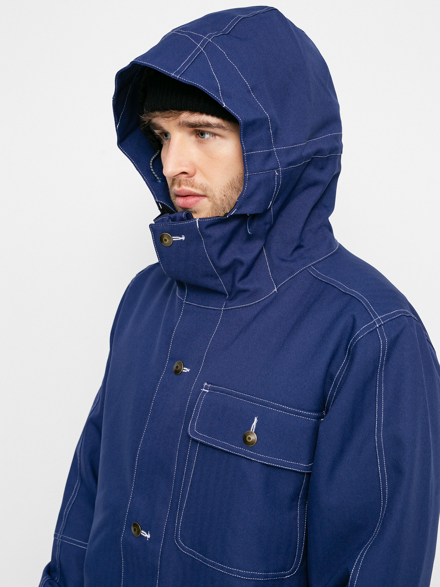 Mens DC Servo Snowboard jacket (blue print)