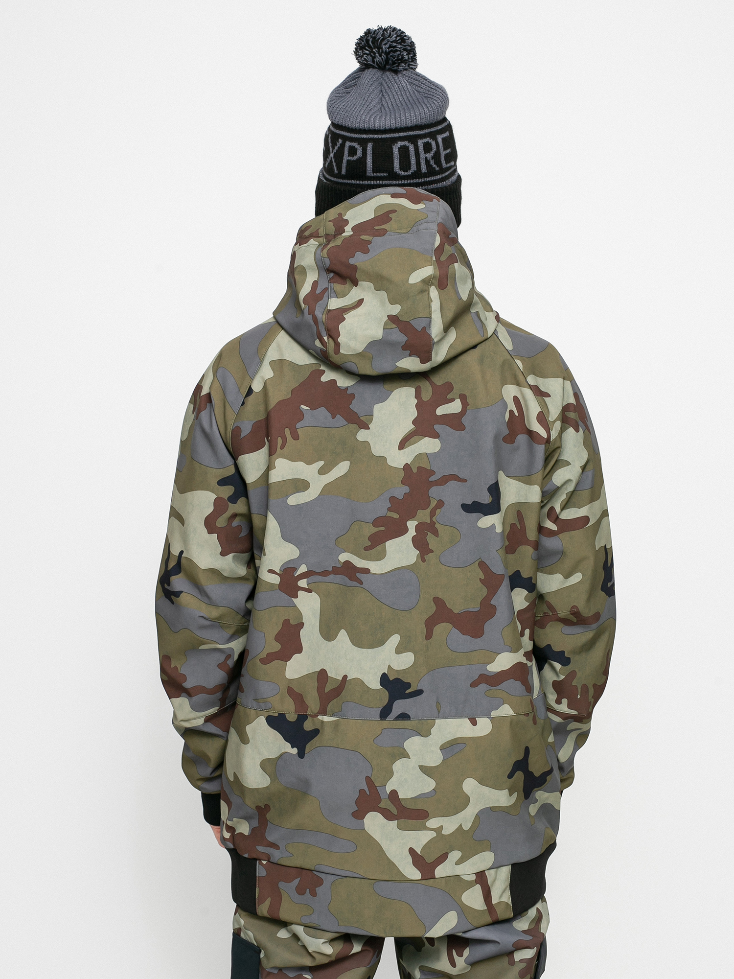 Mens DC Spectrum Snowboard jacket (woodland camo castlerock)