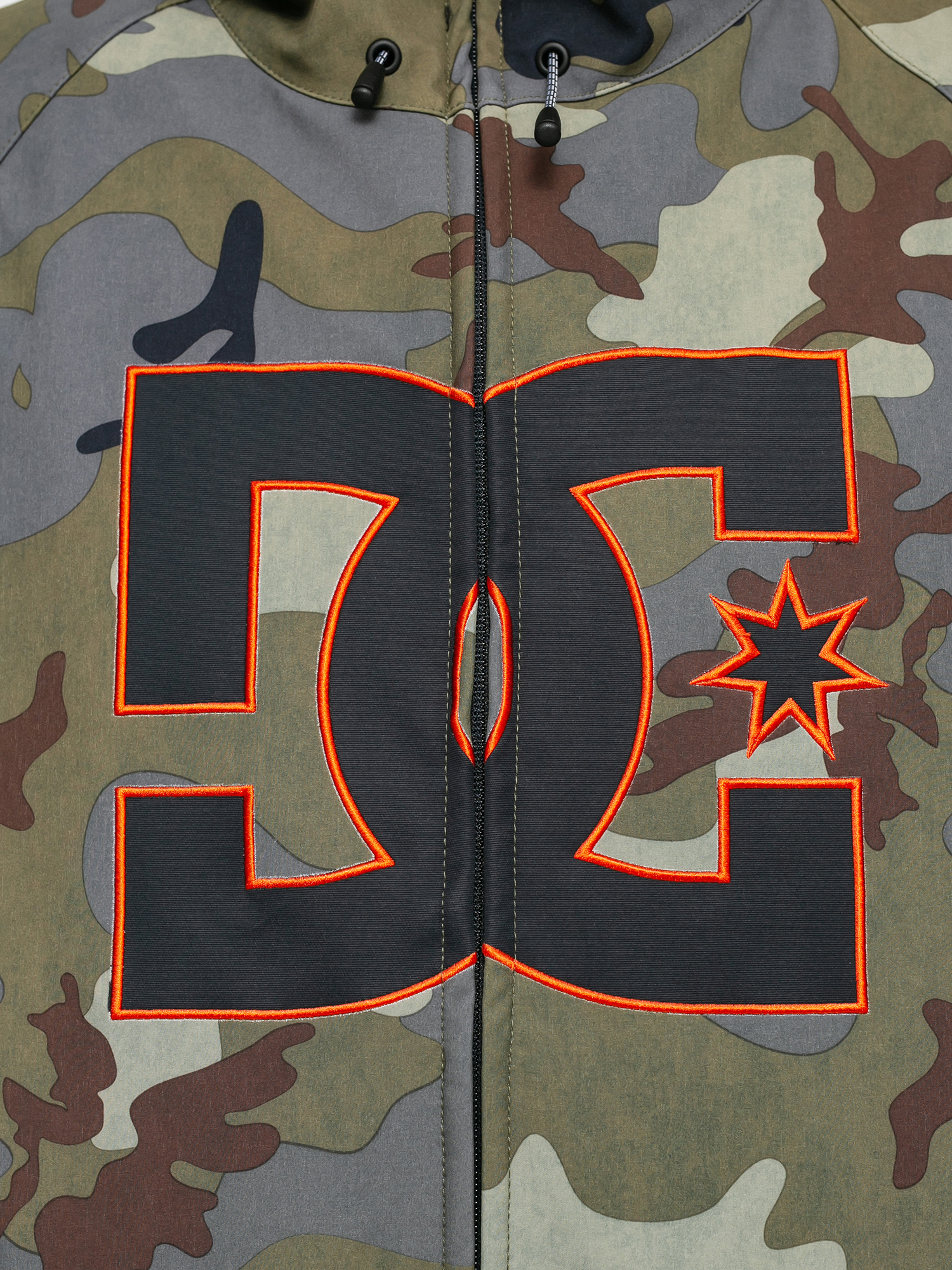 Mens DC Spectrum Snowboard jacket (woodland camo castlerock)