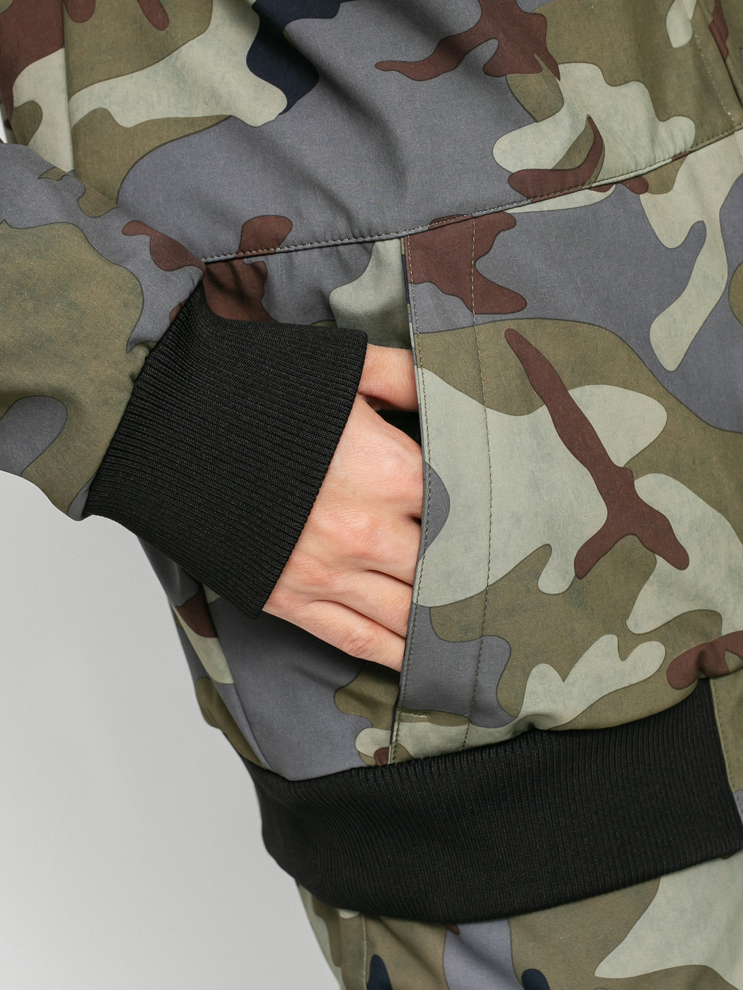 Mens DC Spectrum Snowboard jacket (woodland camo castlerock)