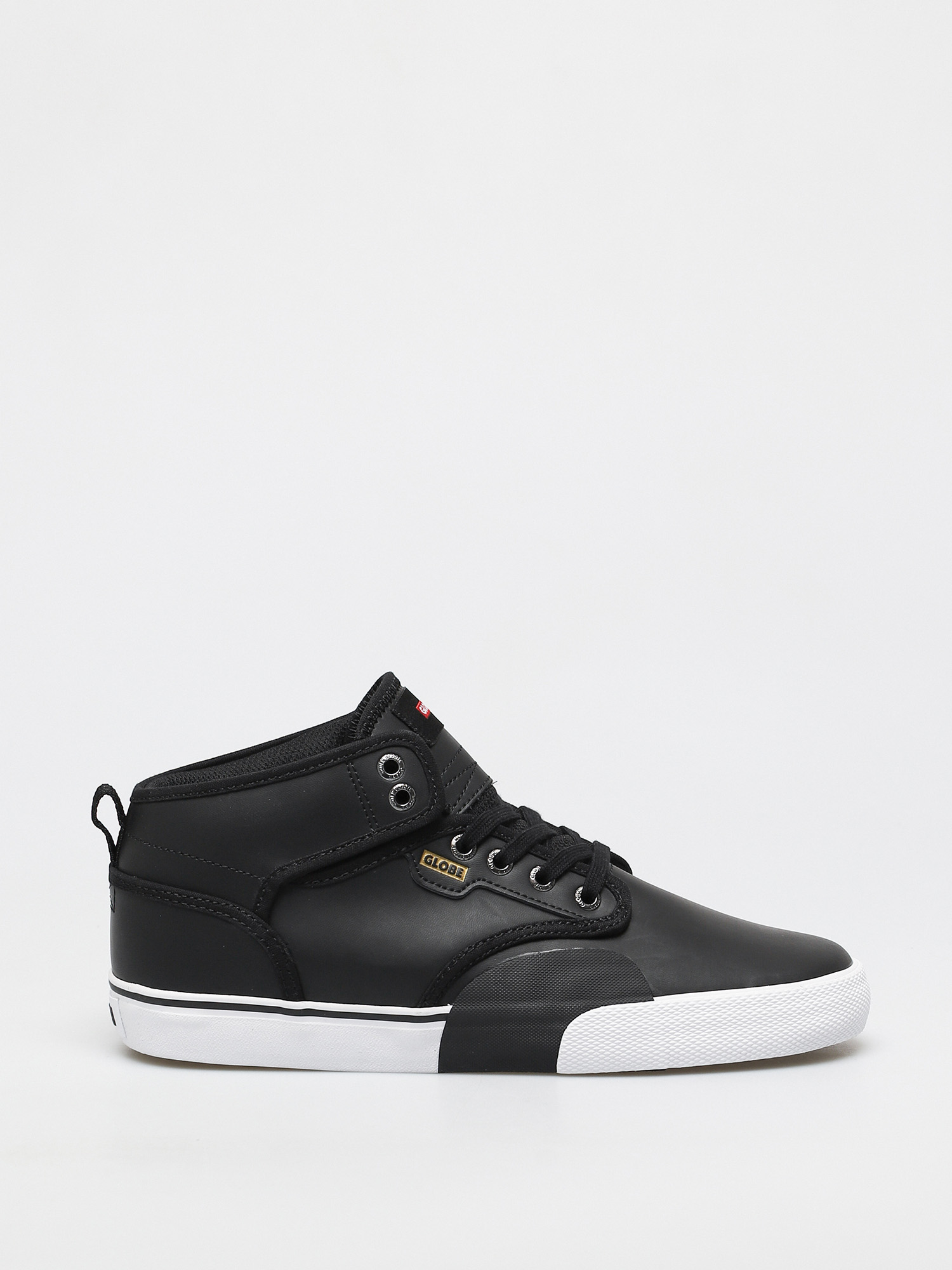 Globe Motley Mid Shoes (black/white/plus)