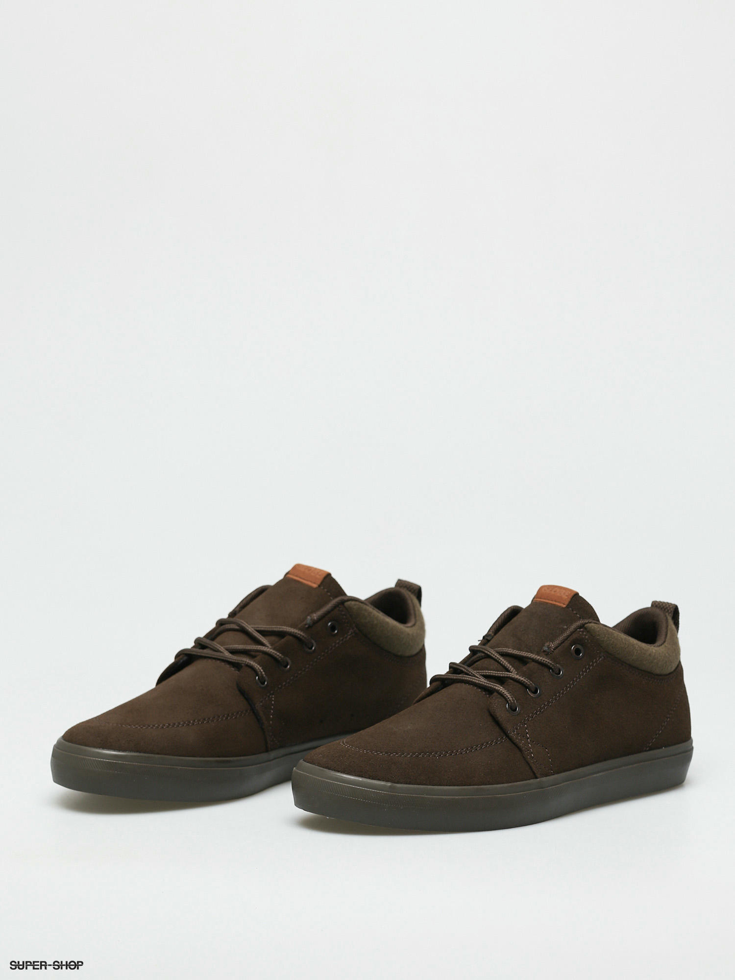 Globe Gs Chukka Shoes (dark brown/gum)