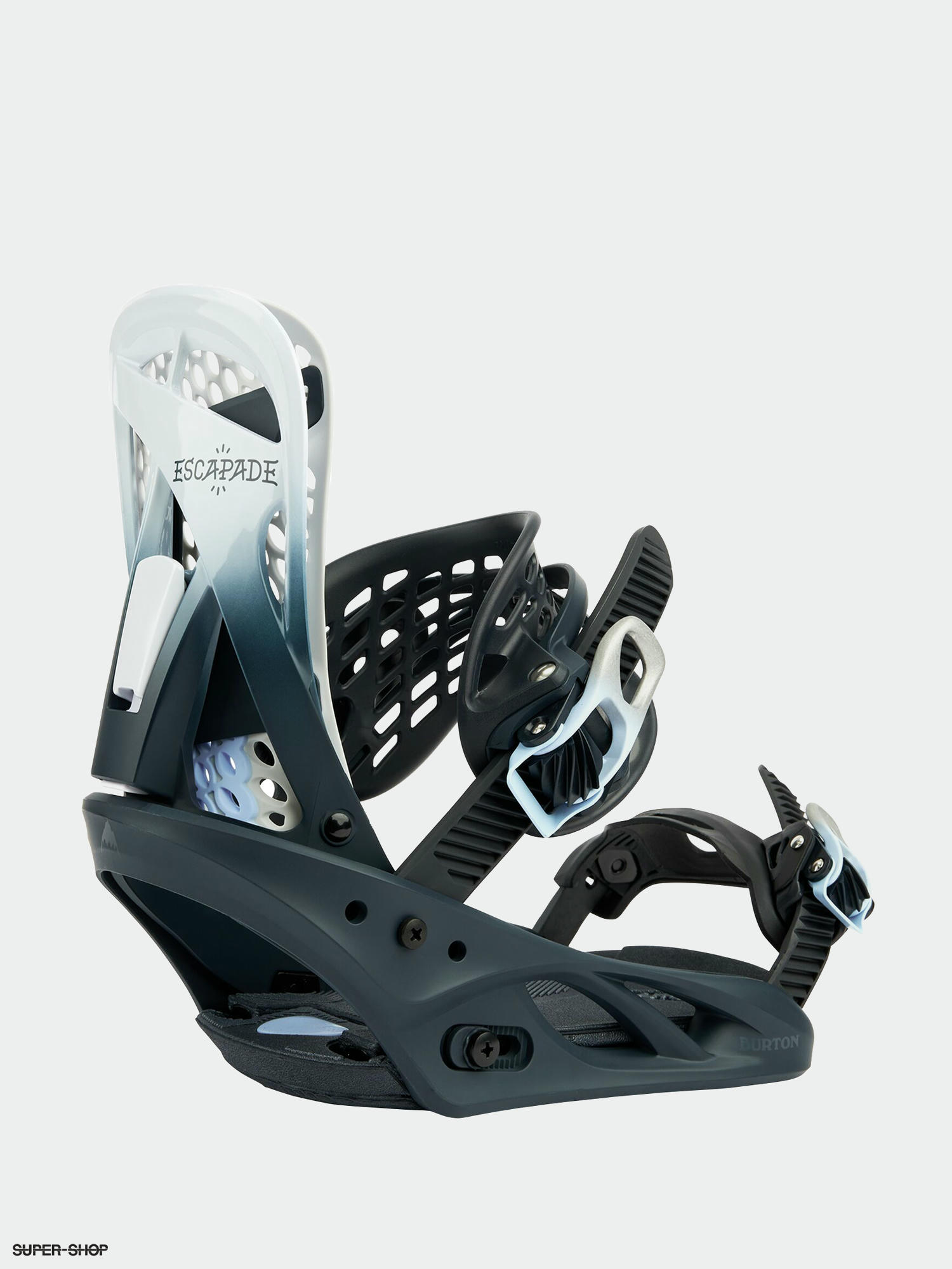 Womens Burton Escapade Reflex Snowboard bindings blue fade