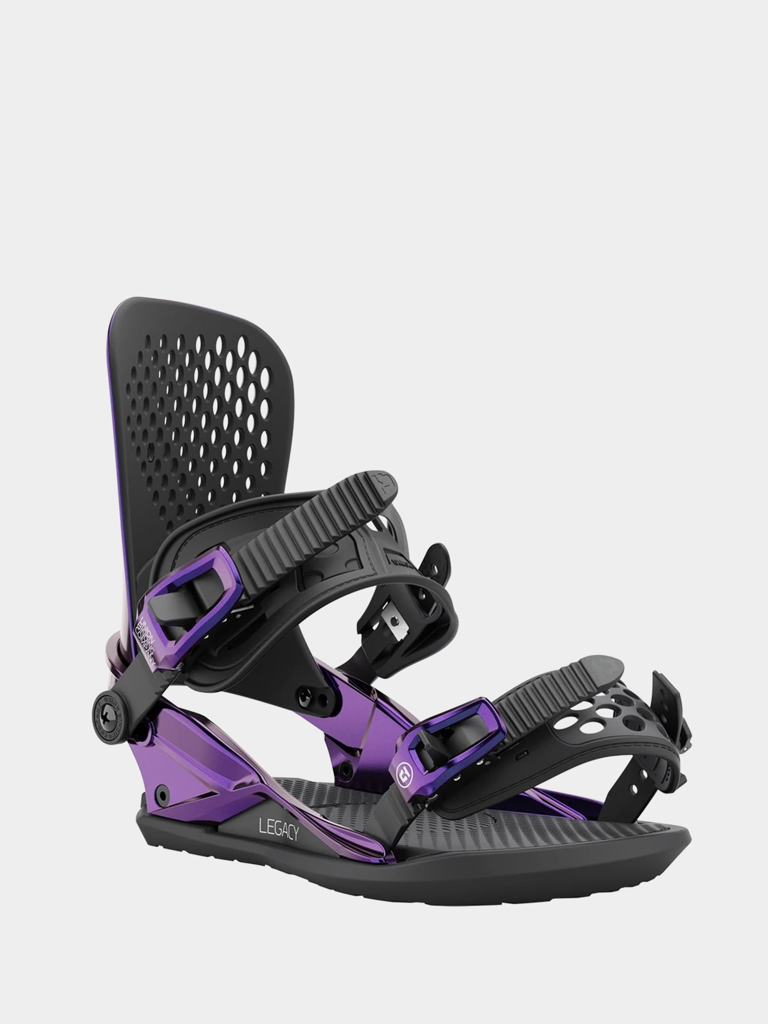 Womens Union Legacy Snowboard bindings (iridescent purple)
