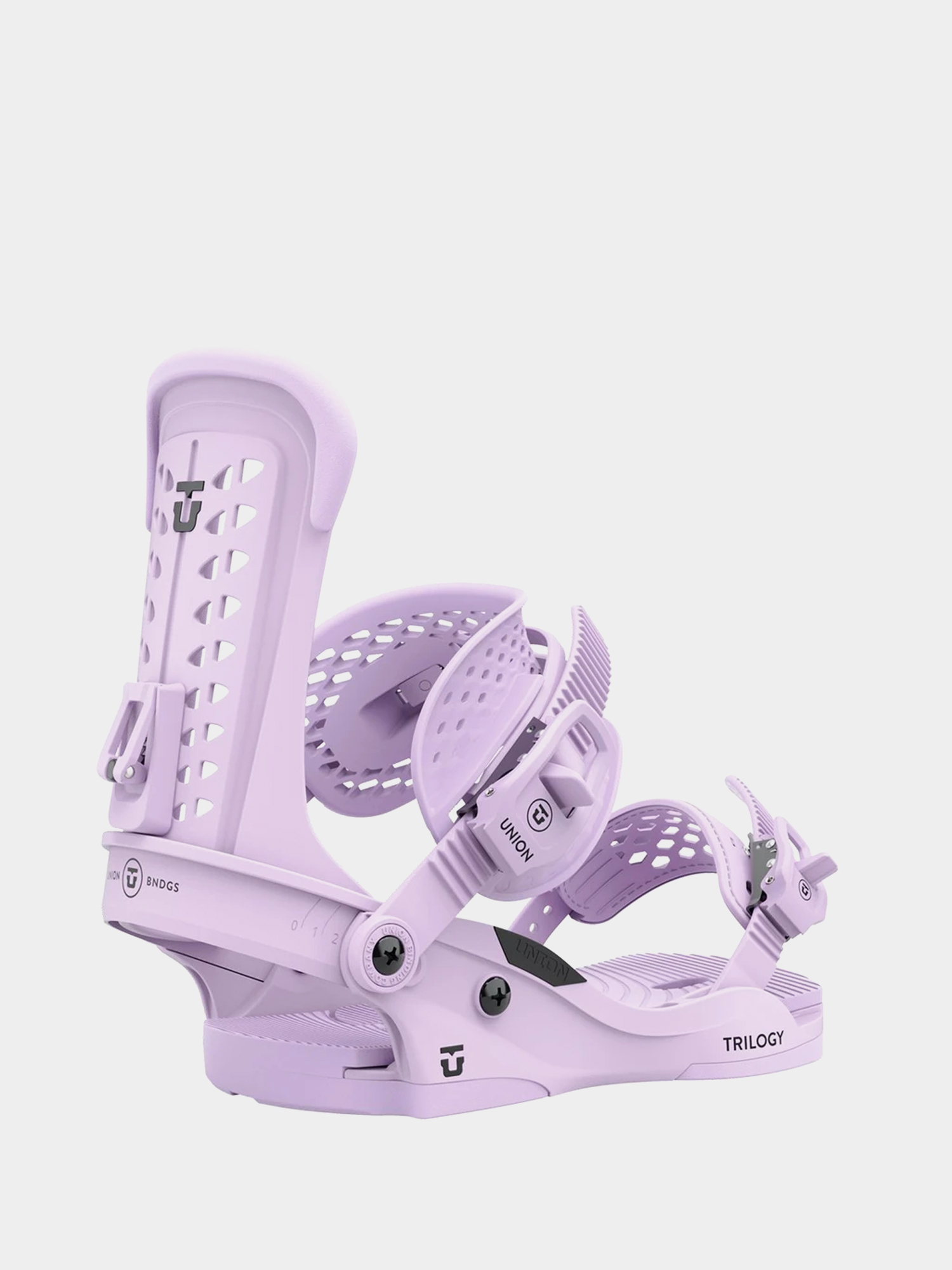 Womens Union Trilogy Snowboard bindings (lavender)