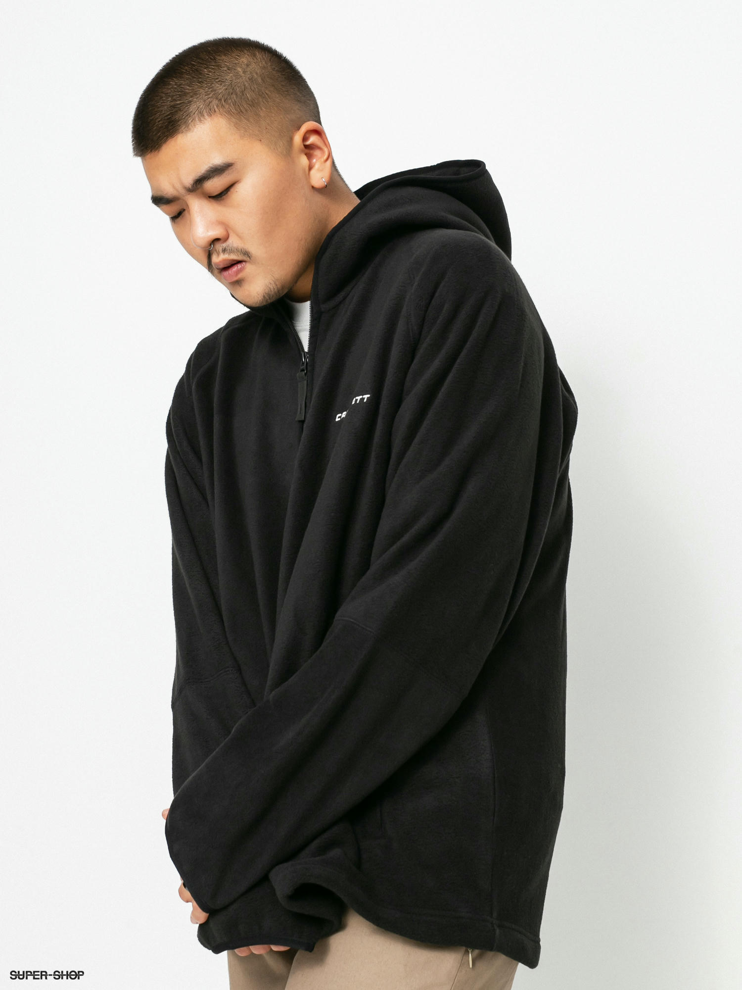 Carhartt hooded beaumont half zip sweat sale