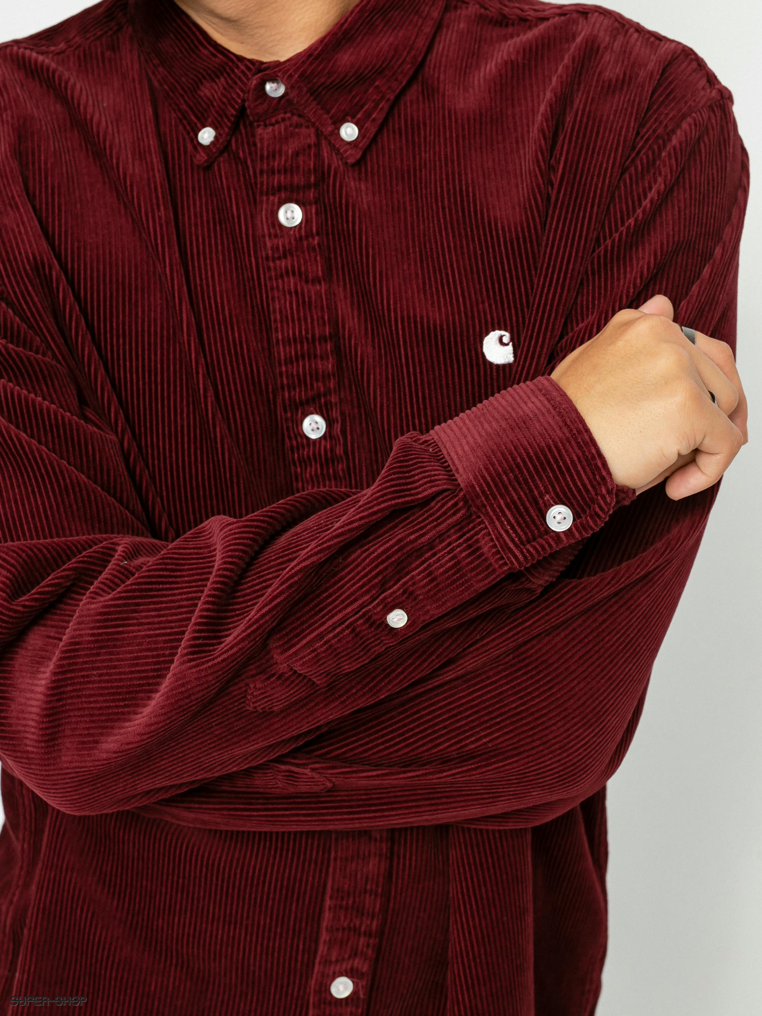 WAX Carhartt WIP Madison Cord Long Sleeve Shirt JAM