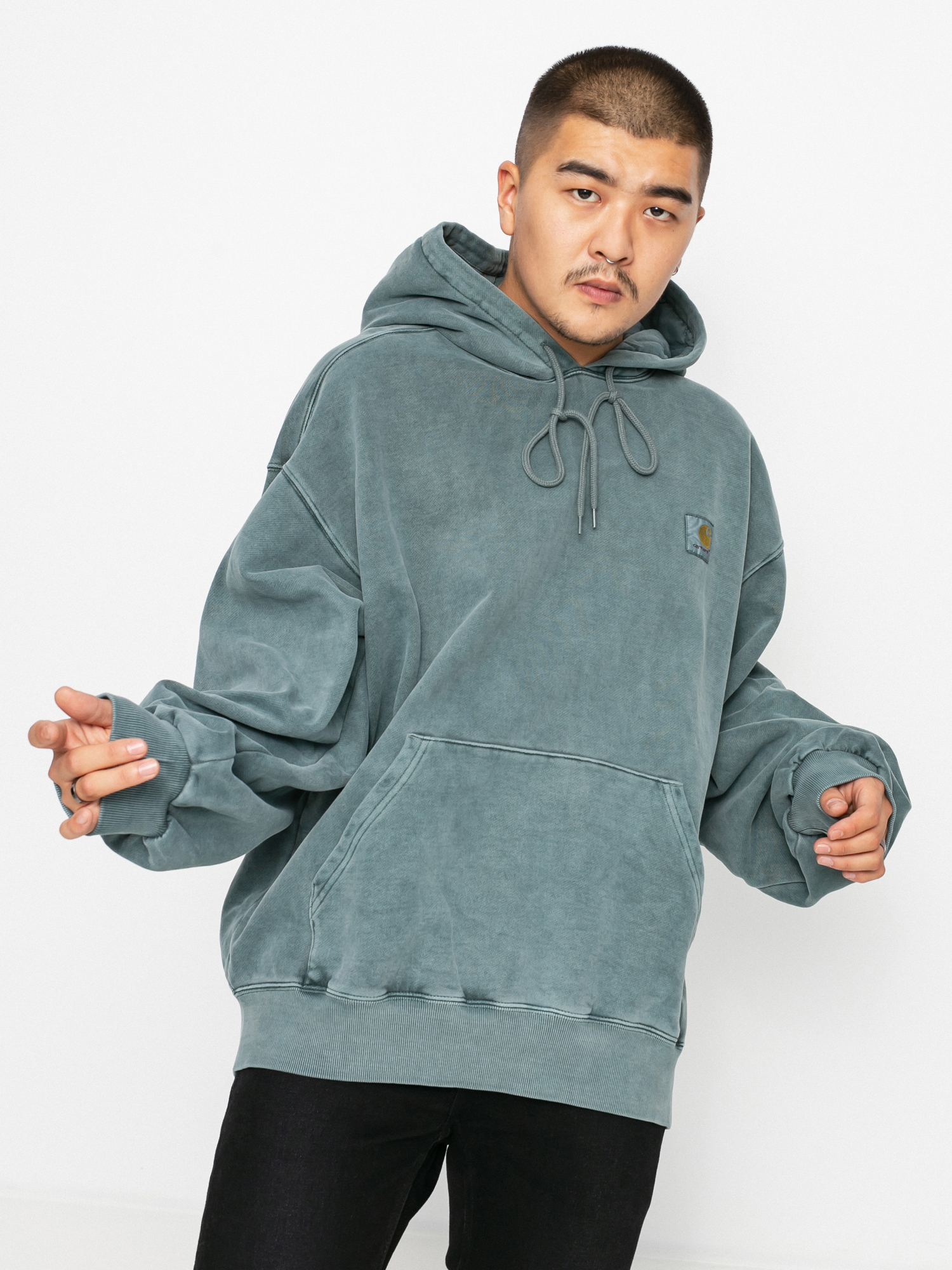 Carhartt WIP Vista HD Hoodie (eucalyptus)