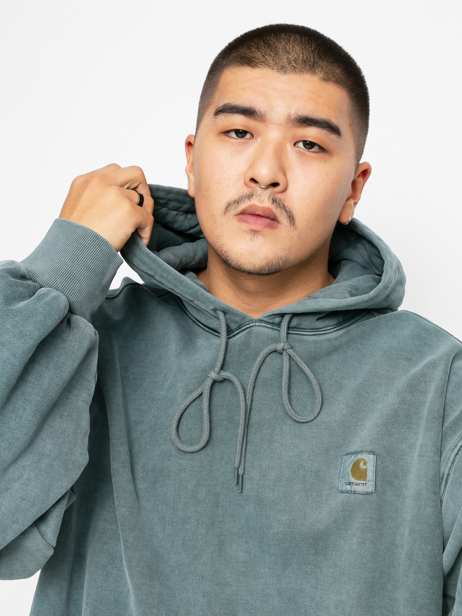 Carhartt WIP Vista HD Hoodie (eucalyptus)