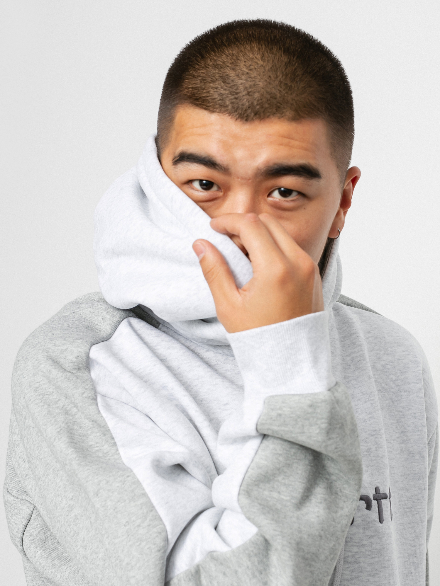 Carhartt WIP Tonare HD Hoodie (ash heather/grey heather/shiver)