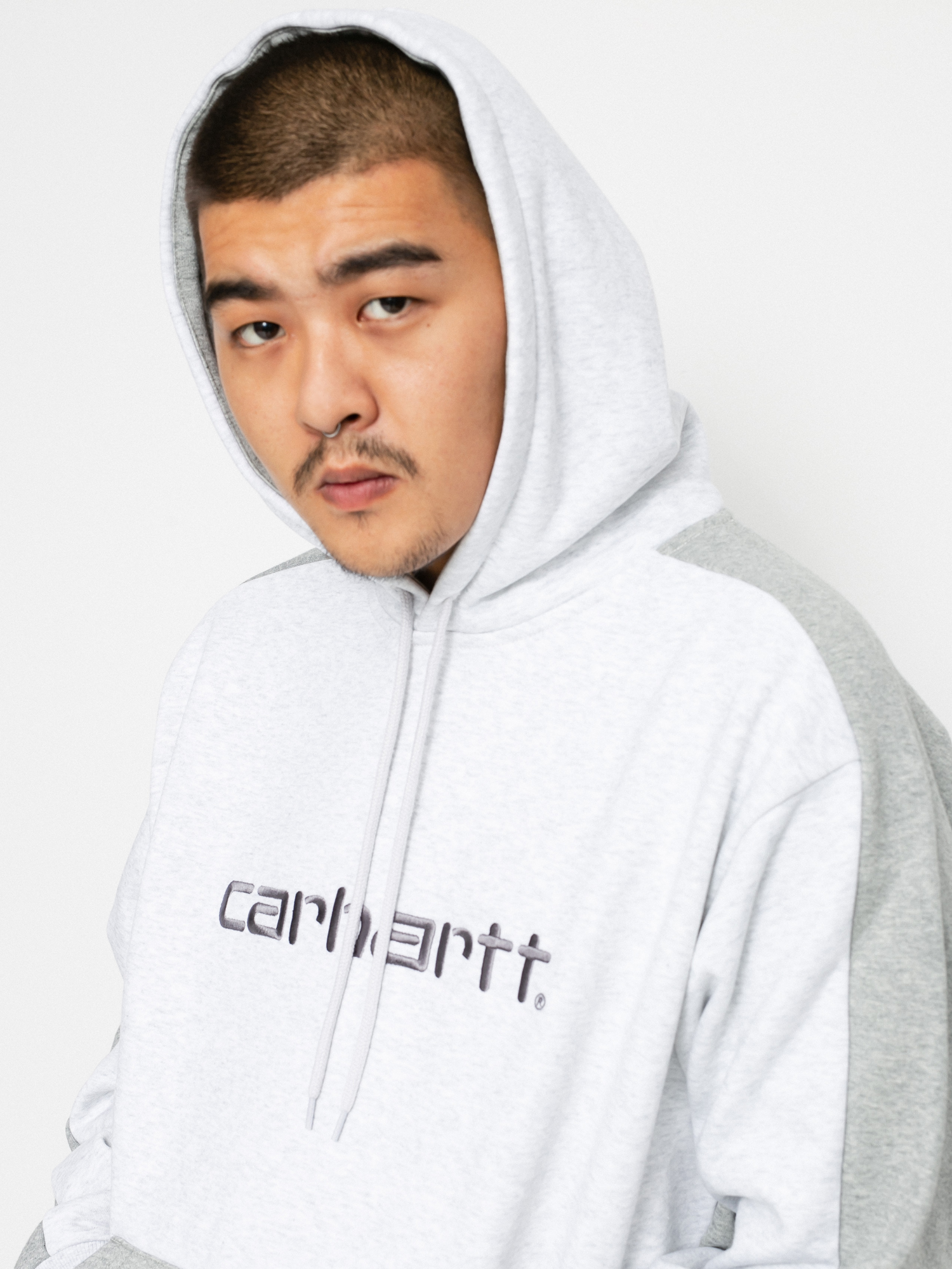 Carhartt WIP Tonare HD Hoodie (ash heather/grey heather/shiver)