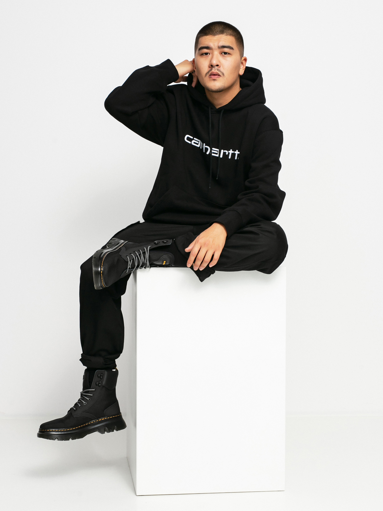 Carhartt WIP Carhartt HD Hoodie (black/white)