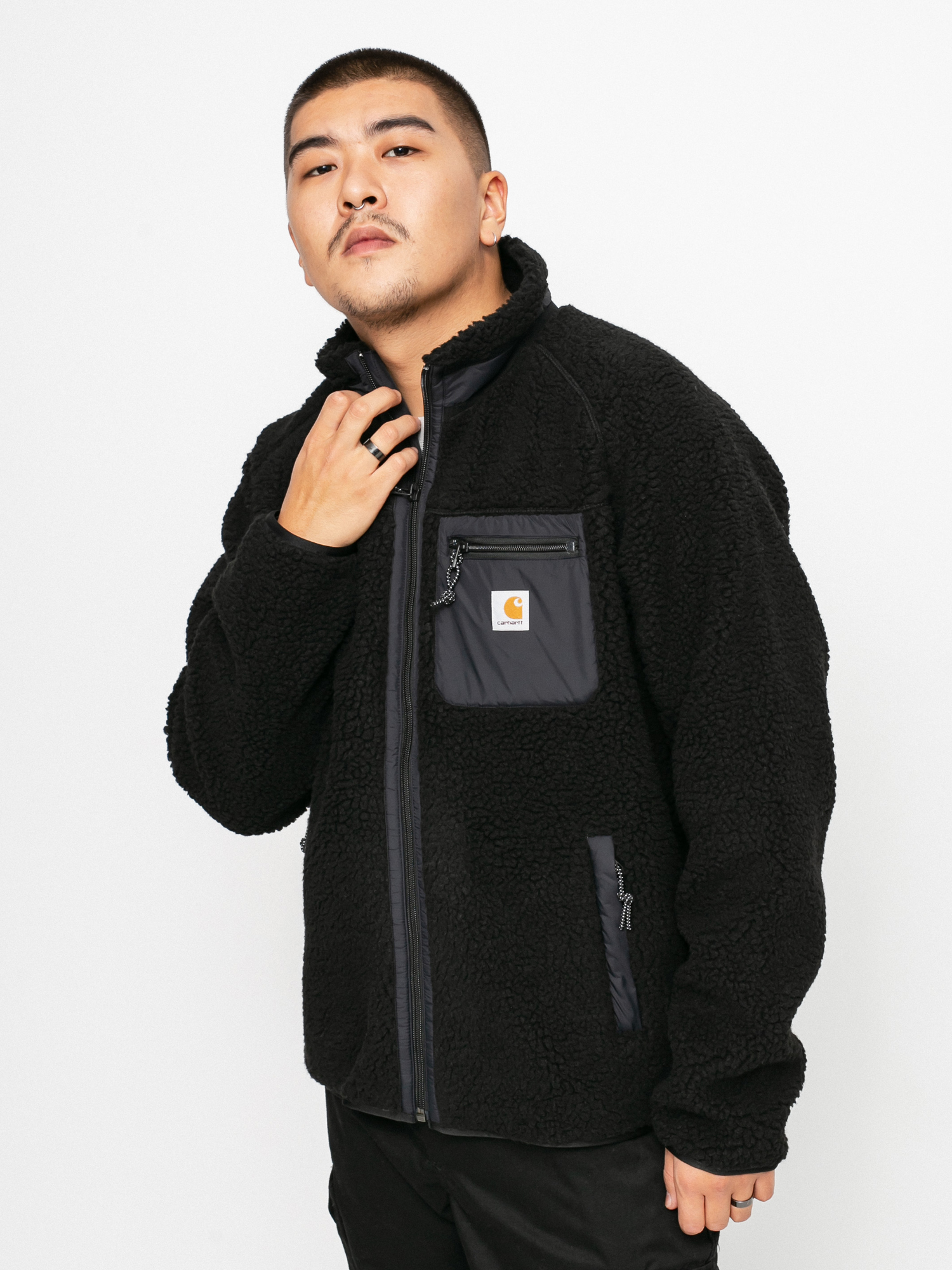 Carhartt WIP Prentis Liner Jacket (black)