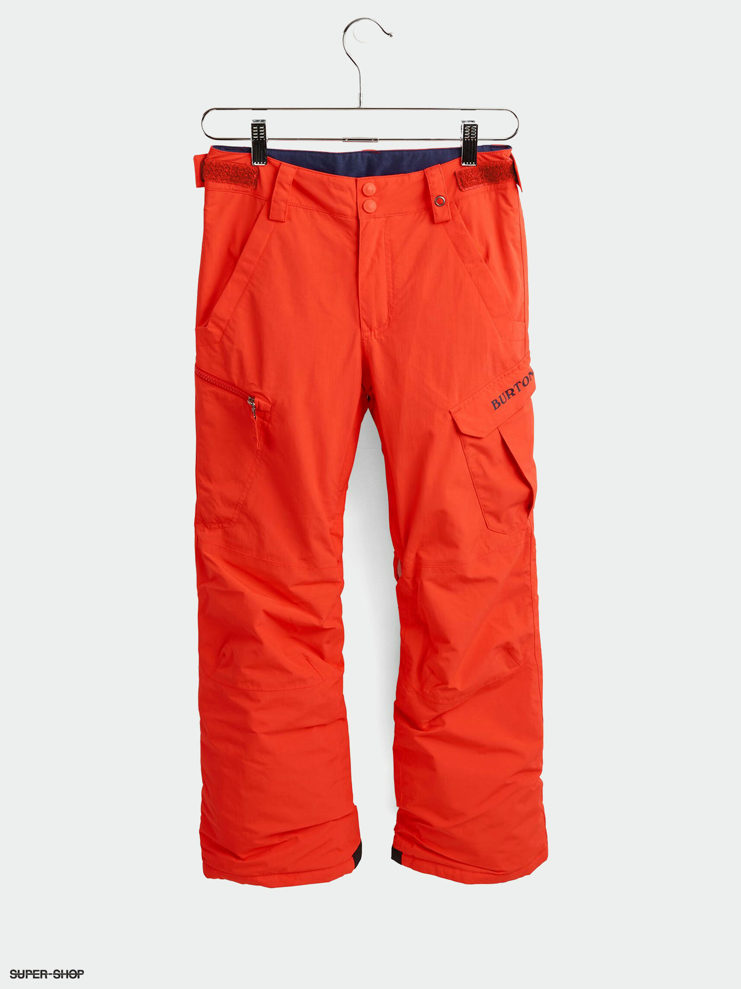 Burton Exile Cargo JR Snowboard pants fiesta red