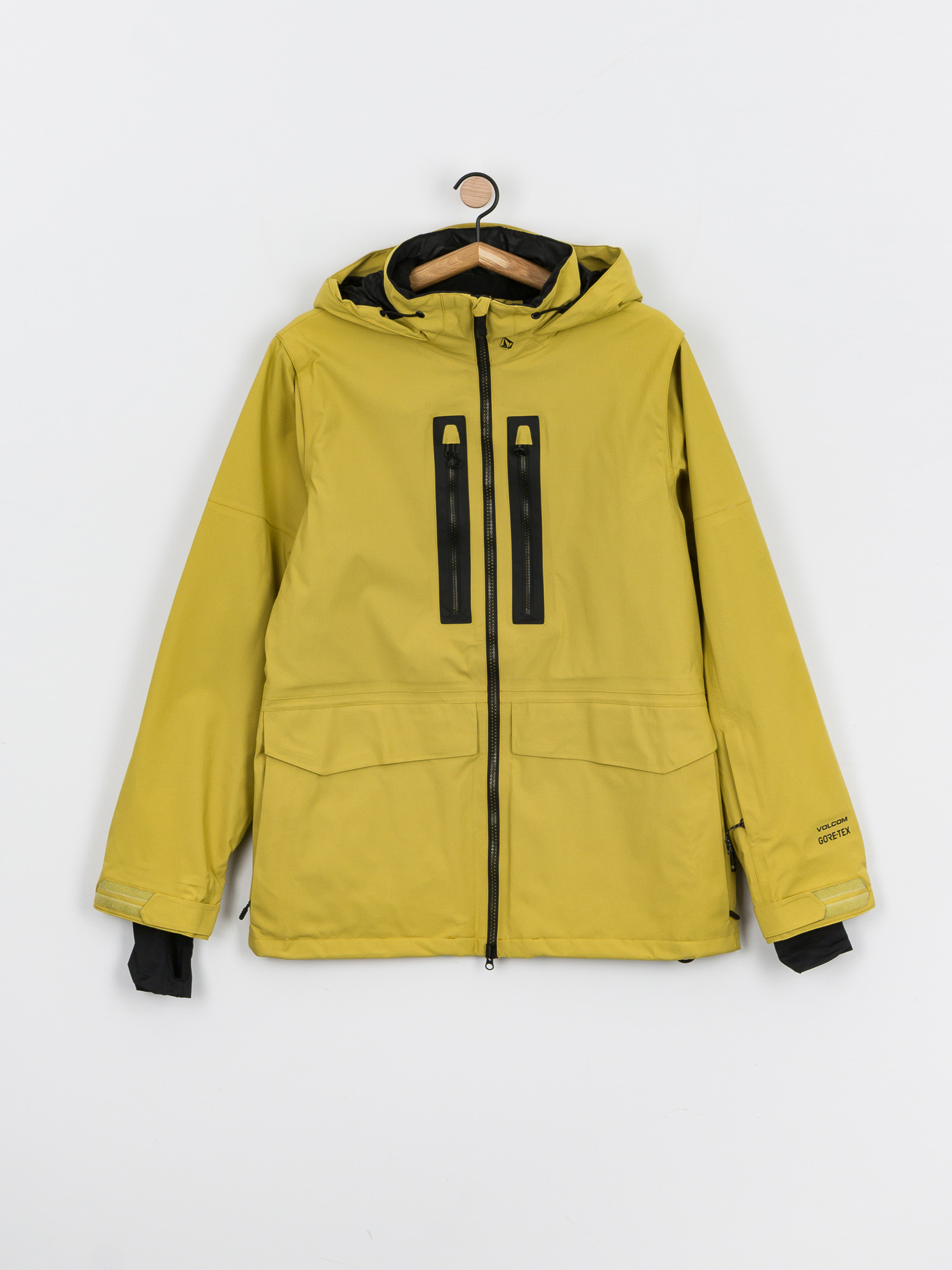 Mens Volcom Stone Gore Tex Snowboard jacket (gold)