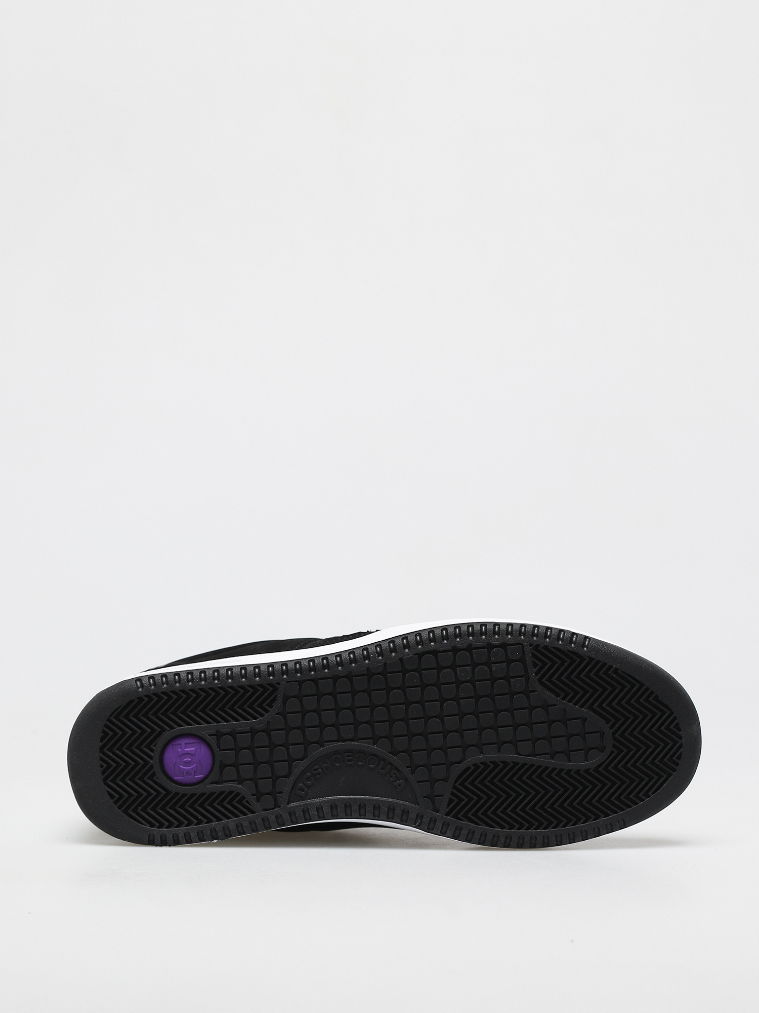DC X Black Sabbath Striker Shoes (black/white/purple)