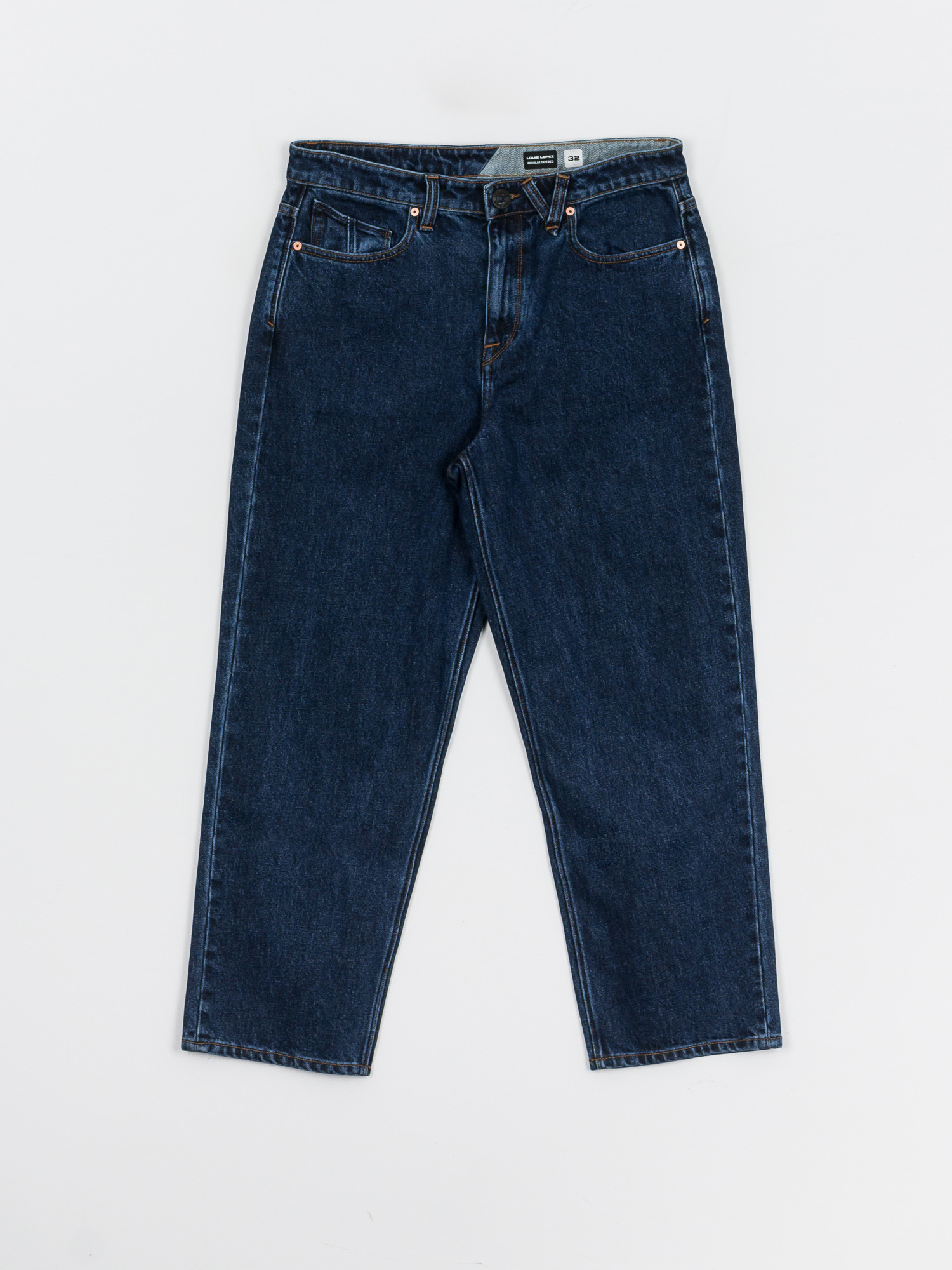 Volcom Louie Lopez Tapered Denim Pants (blue rinse)