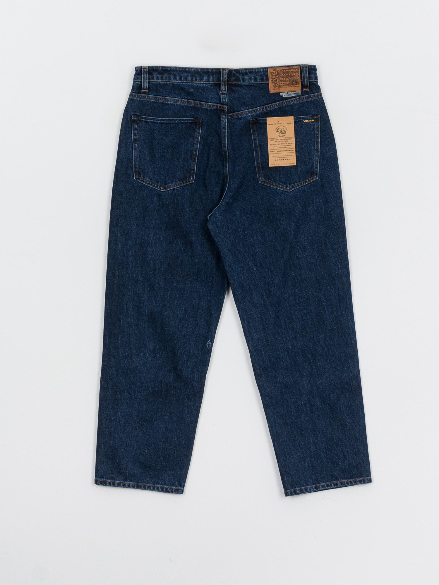 Volcom Louie Lopez Tapered Denim Pants (blue rinse)