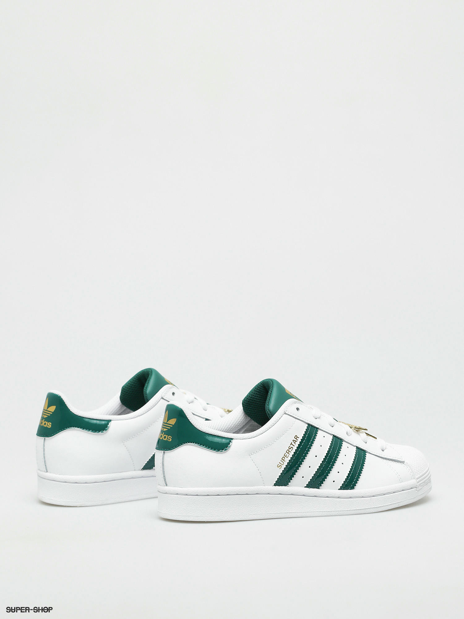 adidas Originals Superstar Shoes Wmn (ftwwht/cgreen/magold)