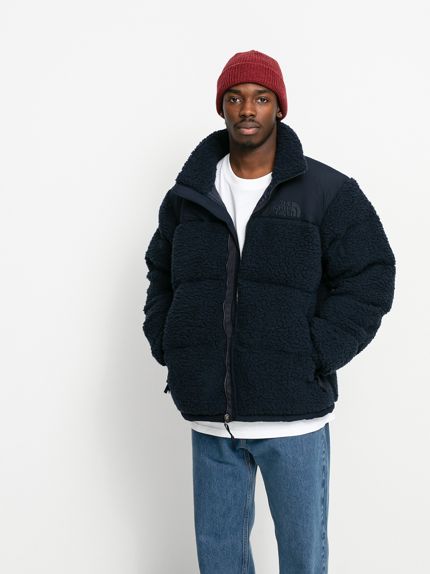 The North Face Sherpa Nuptse Jacket - navy blue (aviator navy)