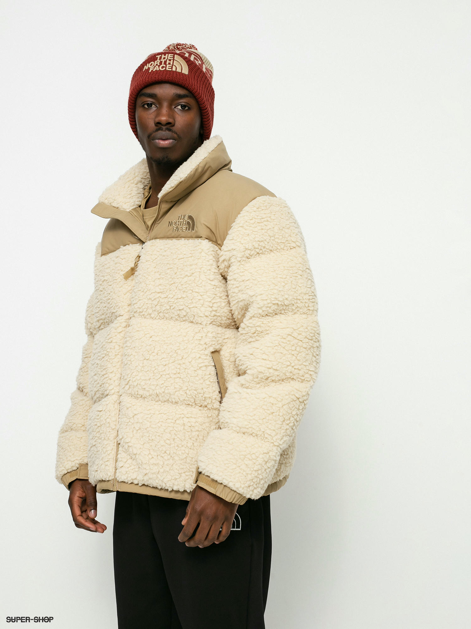 north face borg coat