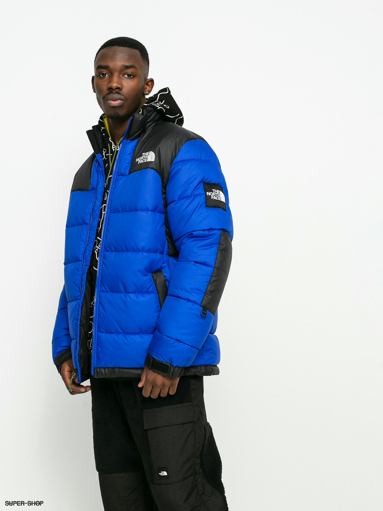 the north face puffer jacket light blue